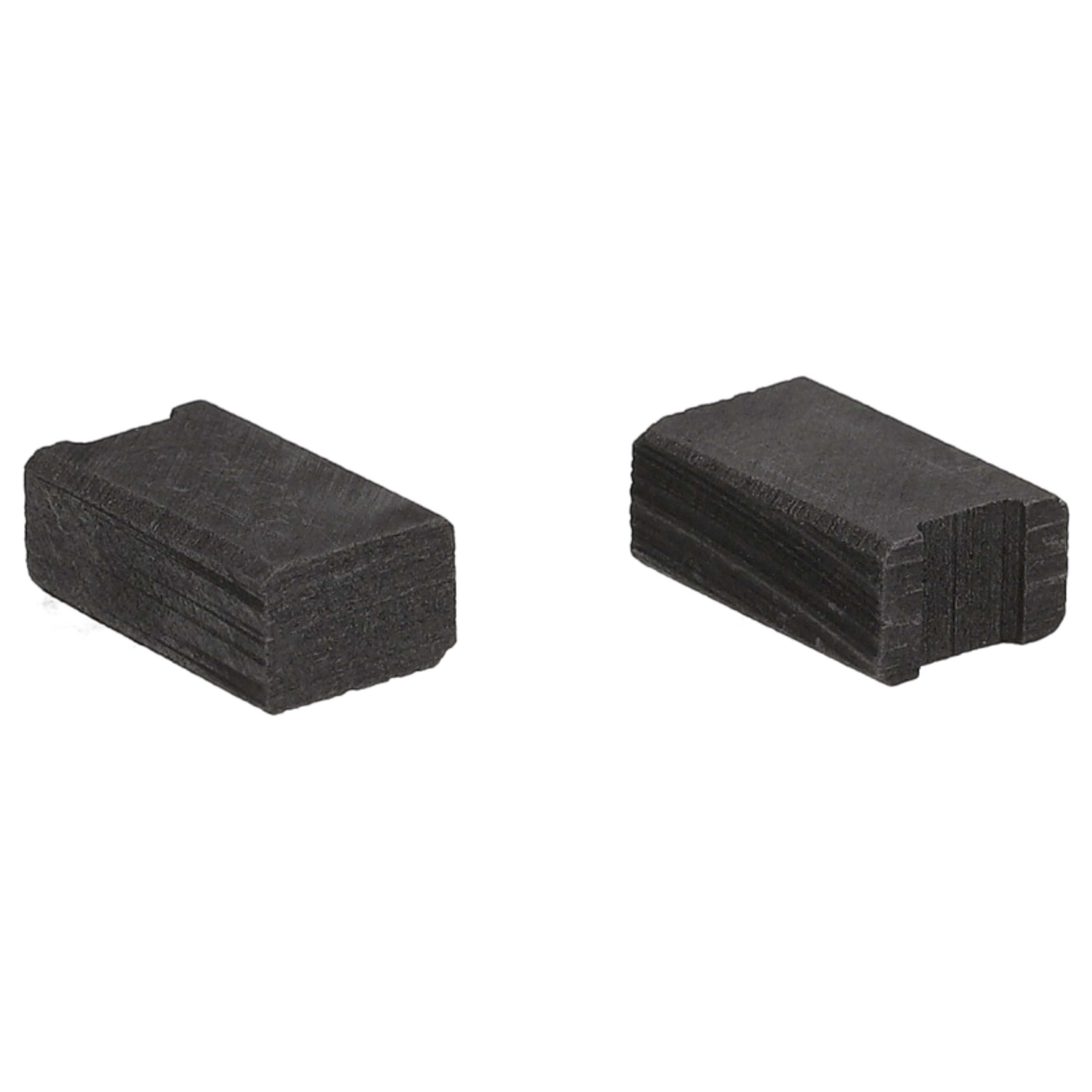 2x Carbon Brush Suitable for Bosch Electric Power Tool - 4 x 6 x 10 + 4 x 6 x 9.15 mm