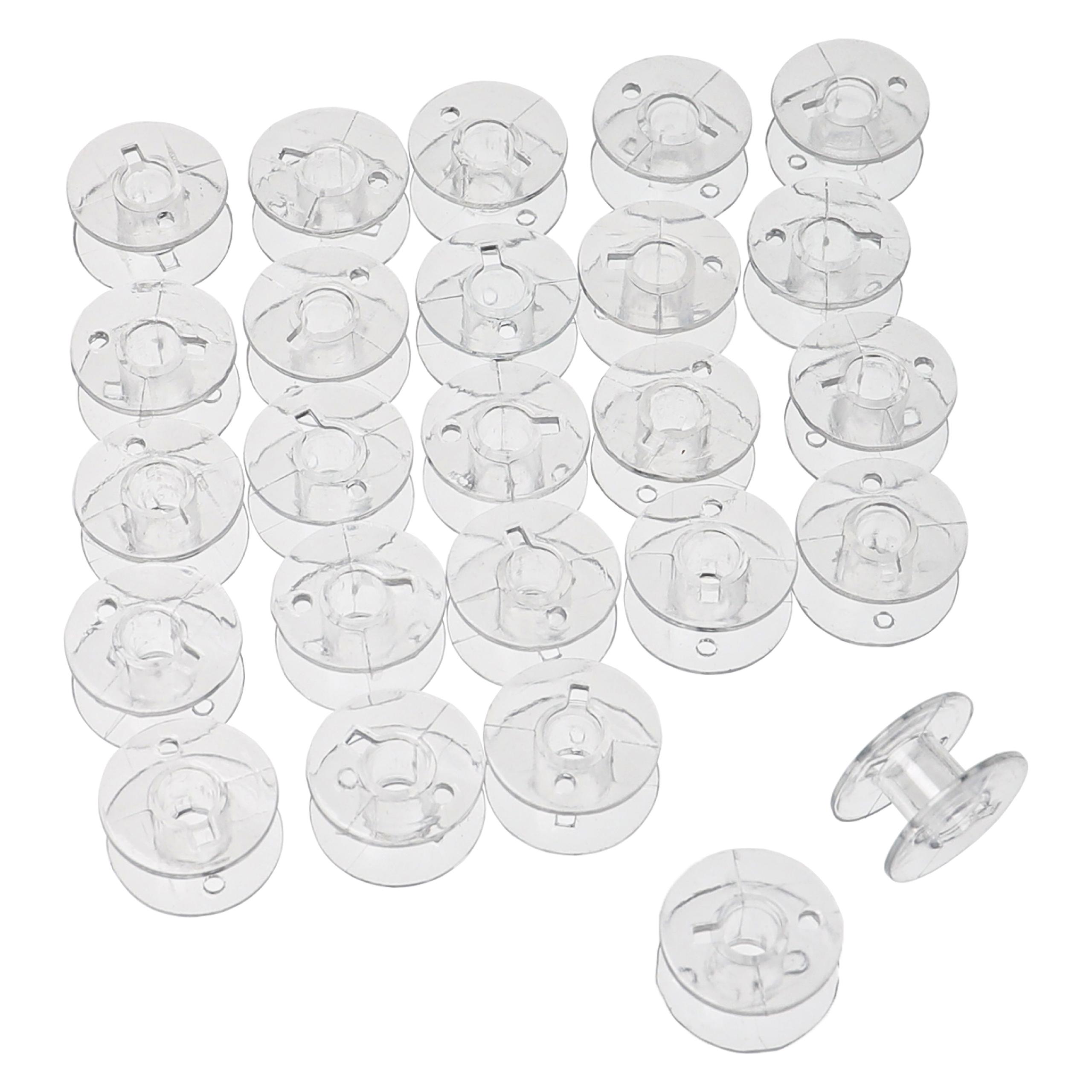 25x Lower Thread Spool for all Standard Sewing Machines e.g. Brother, Singer, Gritzner - plastic