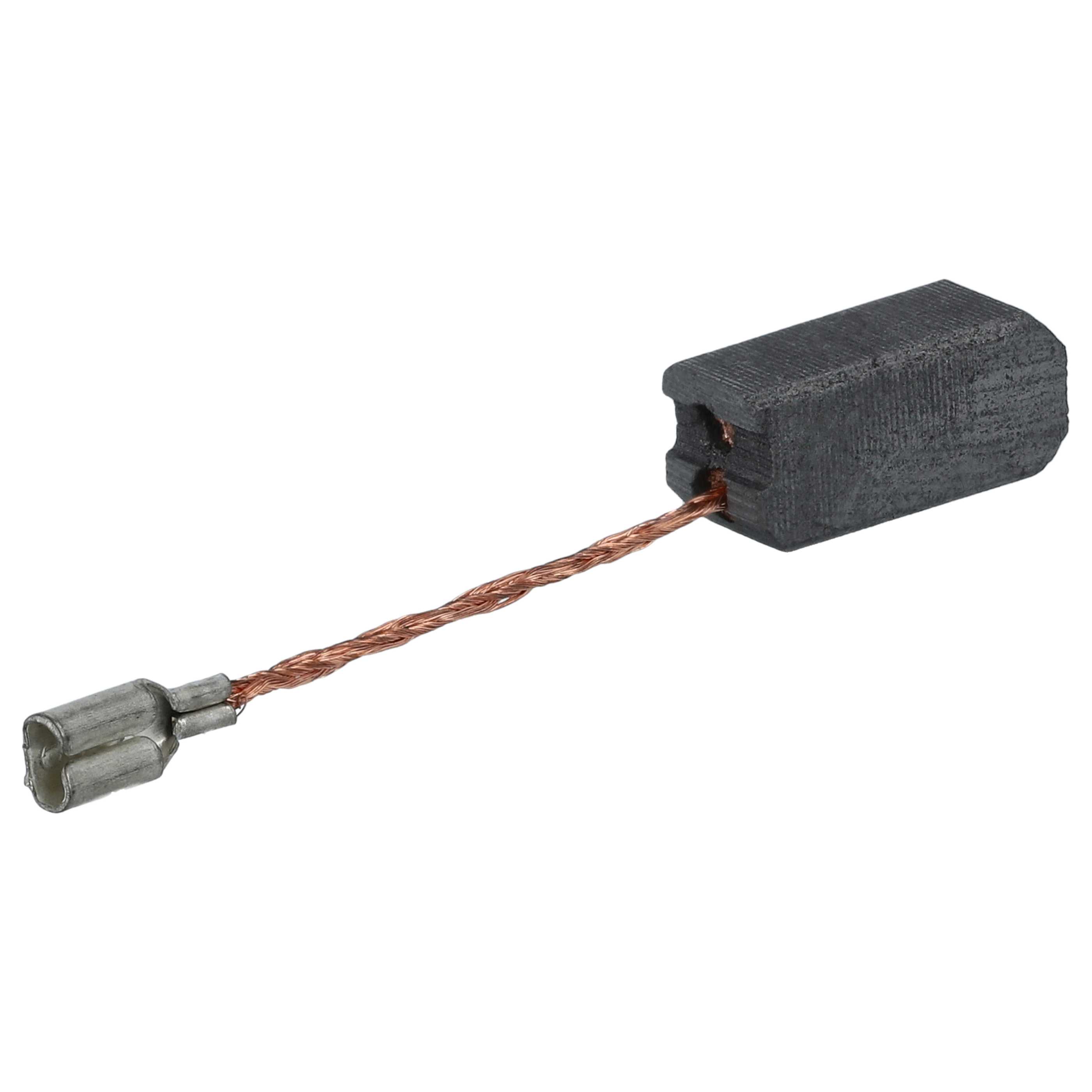 2x Kohlebürste als Ersatz für Flex 285994, 4030293075412, 264571, K33 für Elektrowerkzeug - 6,3 x 7 x 15mm