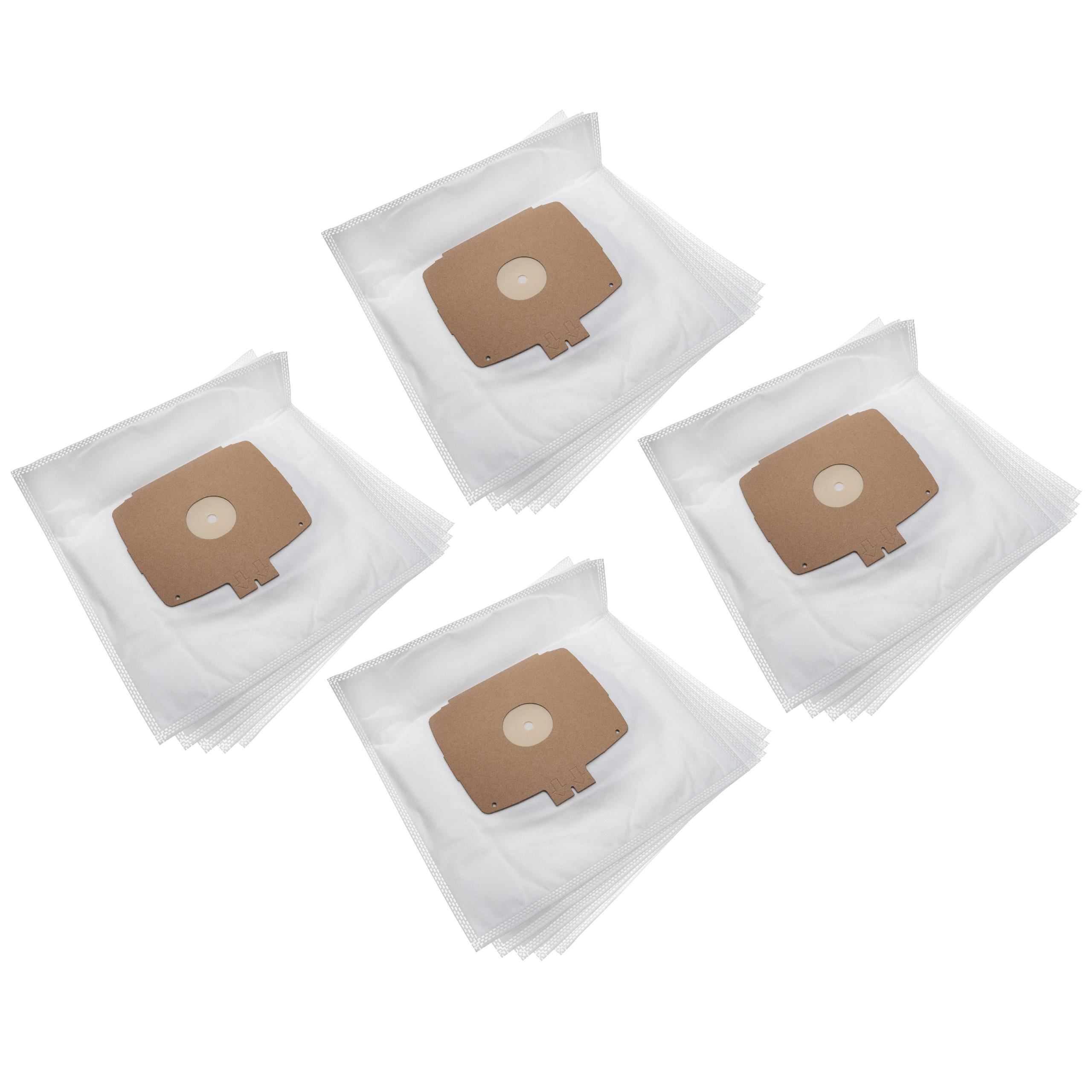 20x Sac remplace Electrolux E6N, E6 pour aspirateur Turbomatic - microfibre non tissée