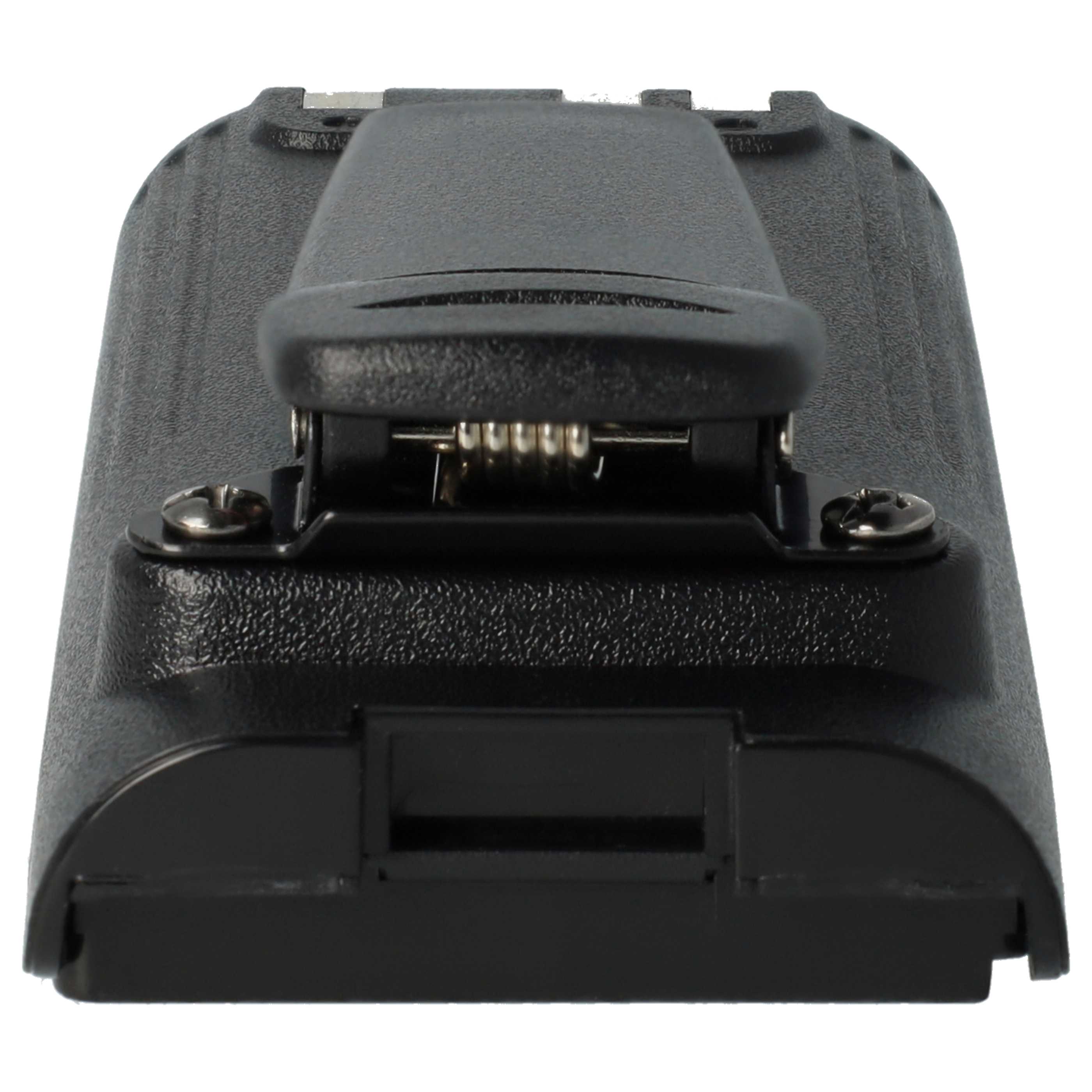 Radio Battery replaces Icom BP-211, BP-210N, BP-210, BP-209N, BP-209 - 2000 mAh 7.4 V Li-Ion + Belt Clip