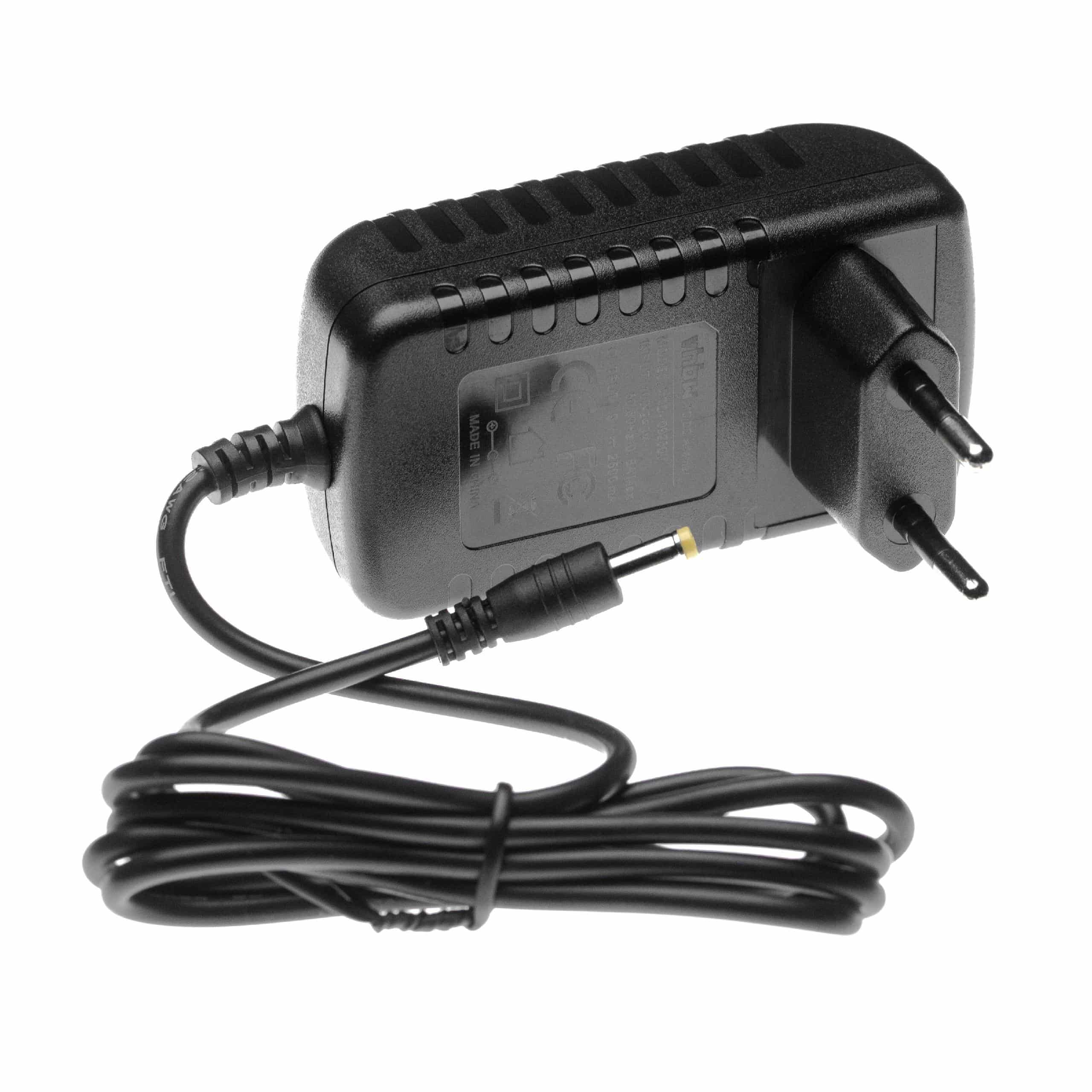 Mains Power Adapter replaces MyVolts CC252MU for Technics Keyboard, E-Piano - 114 cm