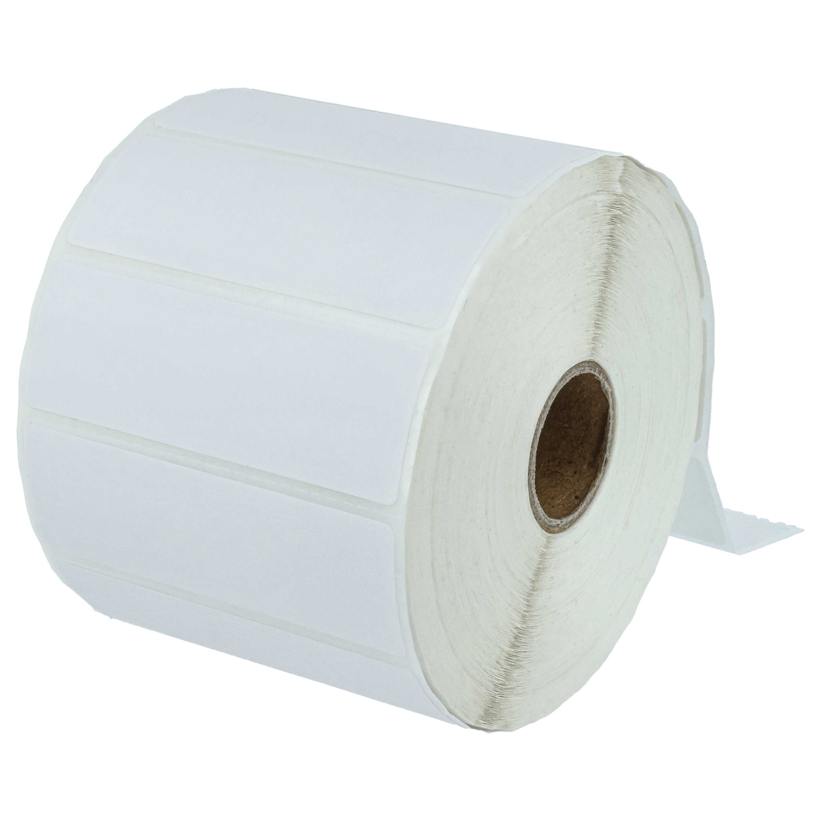 Etiketten für Toshiba Etikettendrucker - Selbstklebend 25,4mm x 76,2mm
