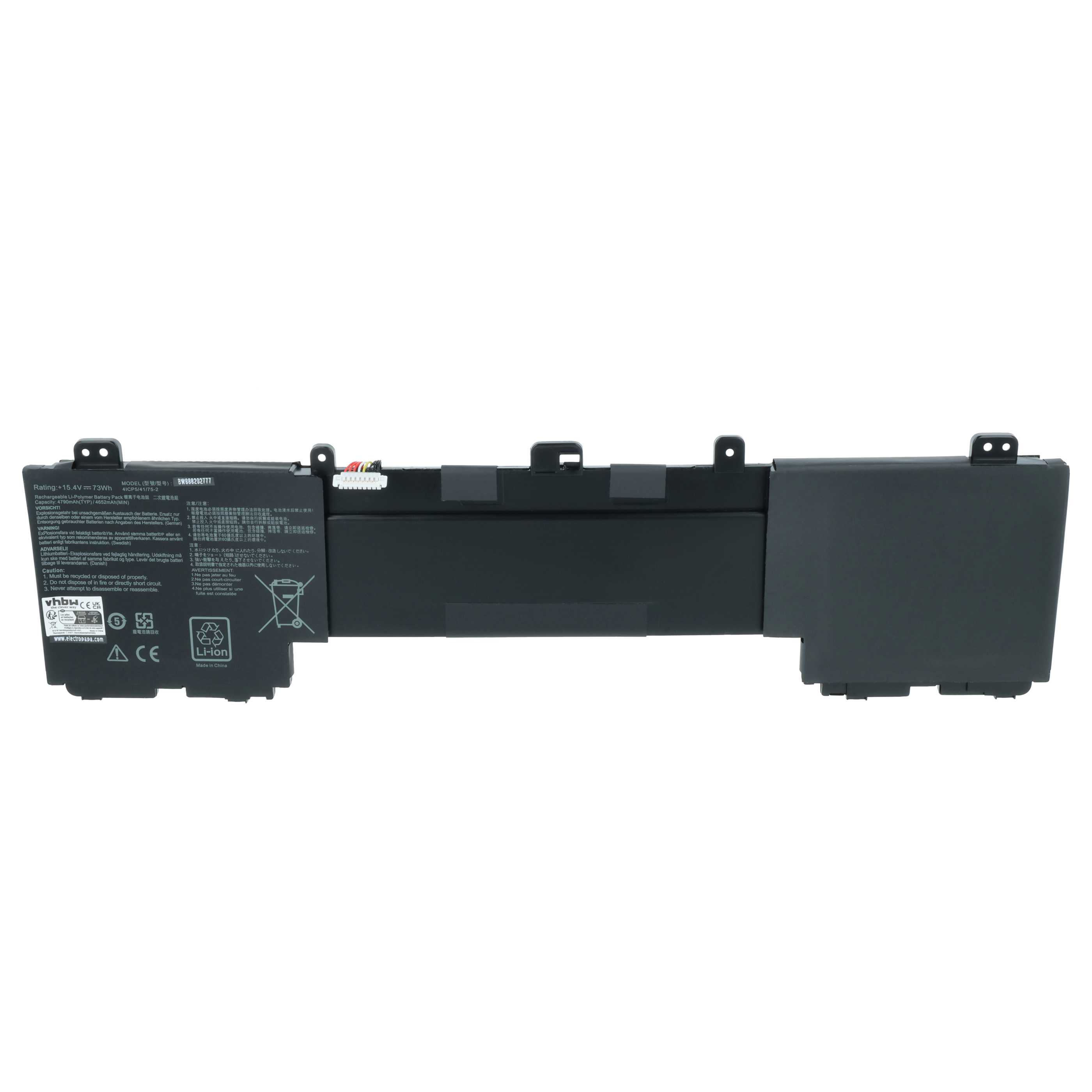 Akumulator do laptopa zamiennik Asus 0B200-02520000, C42PHCH, C42N1630 - 4650 mAh 15,4 V LiPo