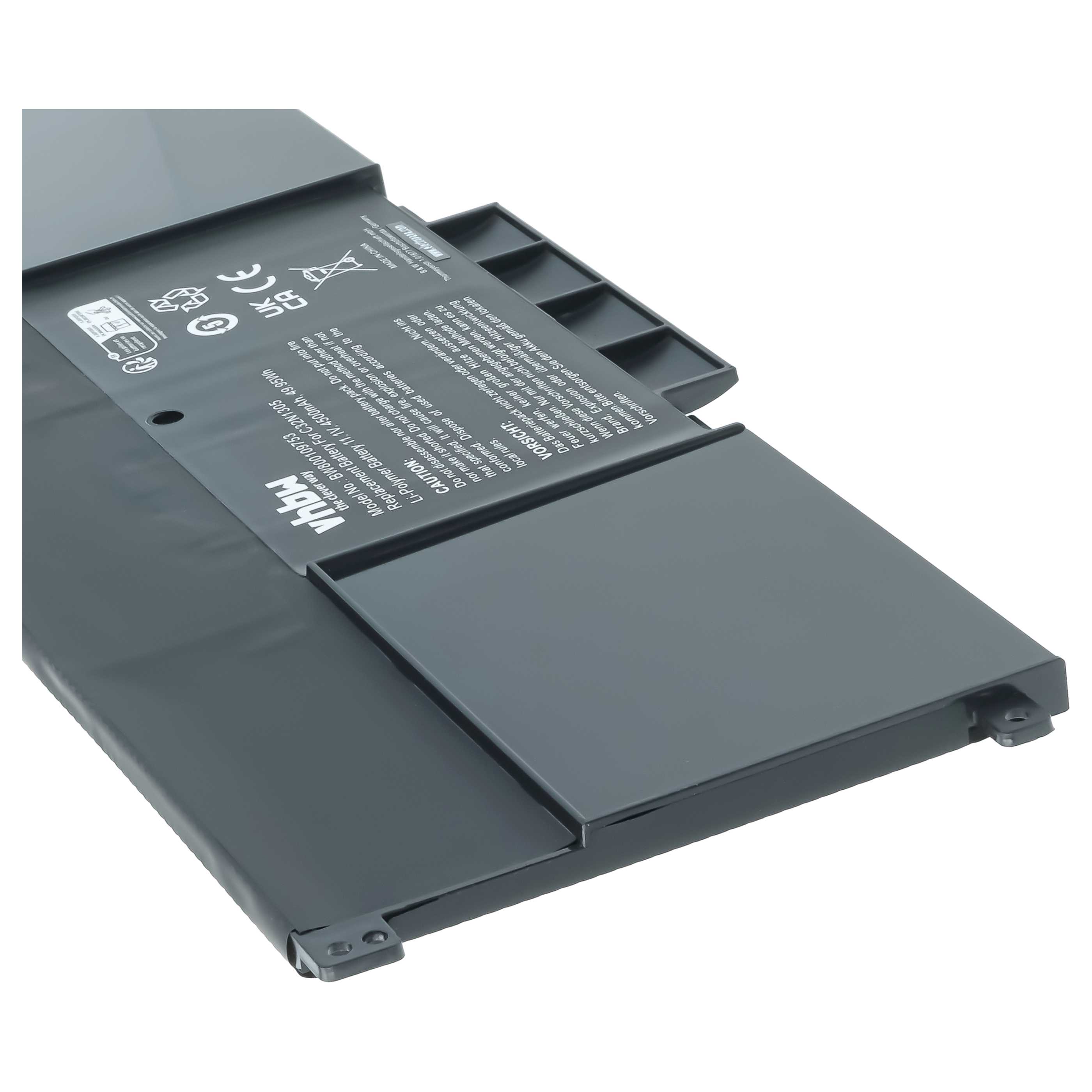 Akumulator do laptopa zamiennik Asus C32N1305, C32N-1305, 0B200-00540000 - 4500 mAh 11,1 V LiPo, czarny