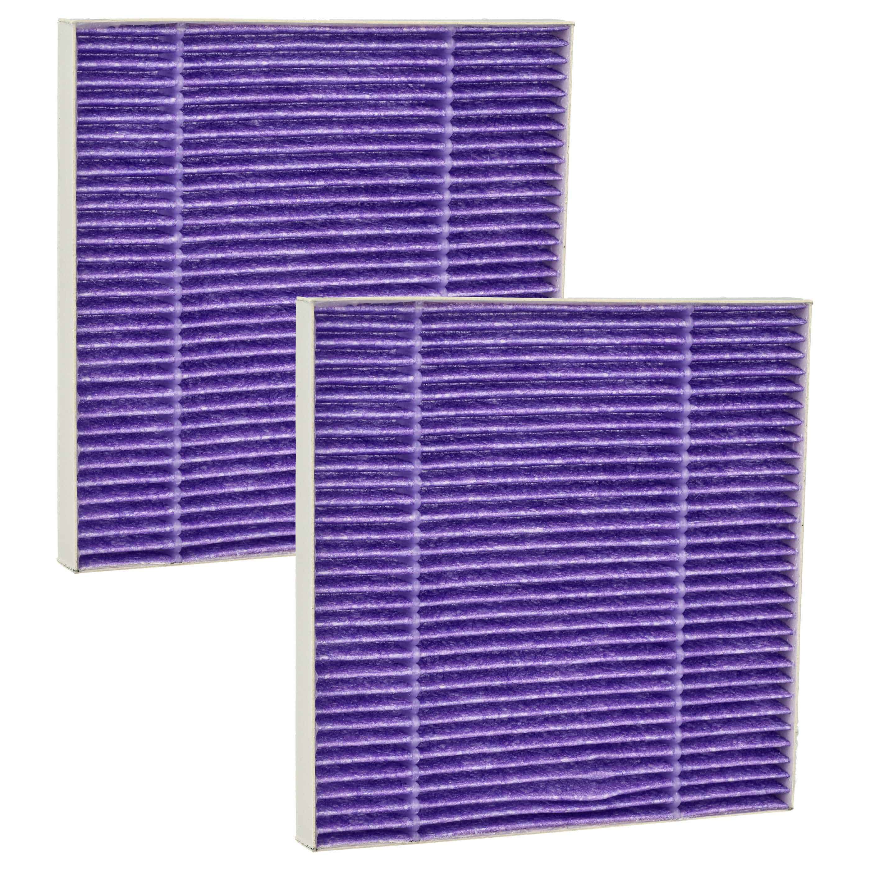 2x Filter suitable for Hitachi CV 100, 200, 300, 400 Vacuum Cleaner, filter class H13