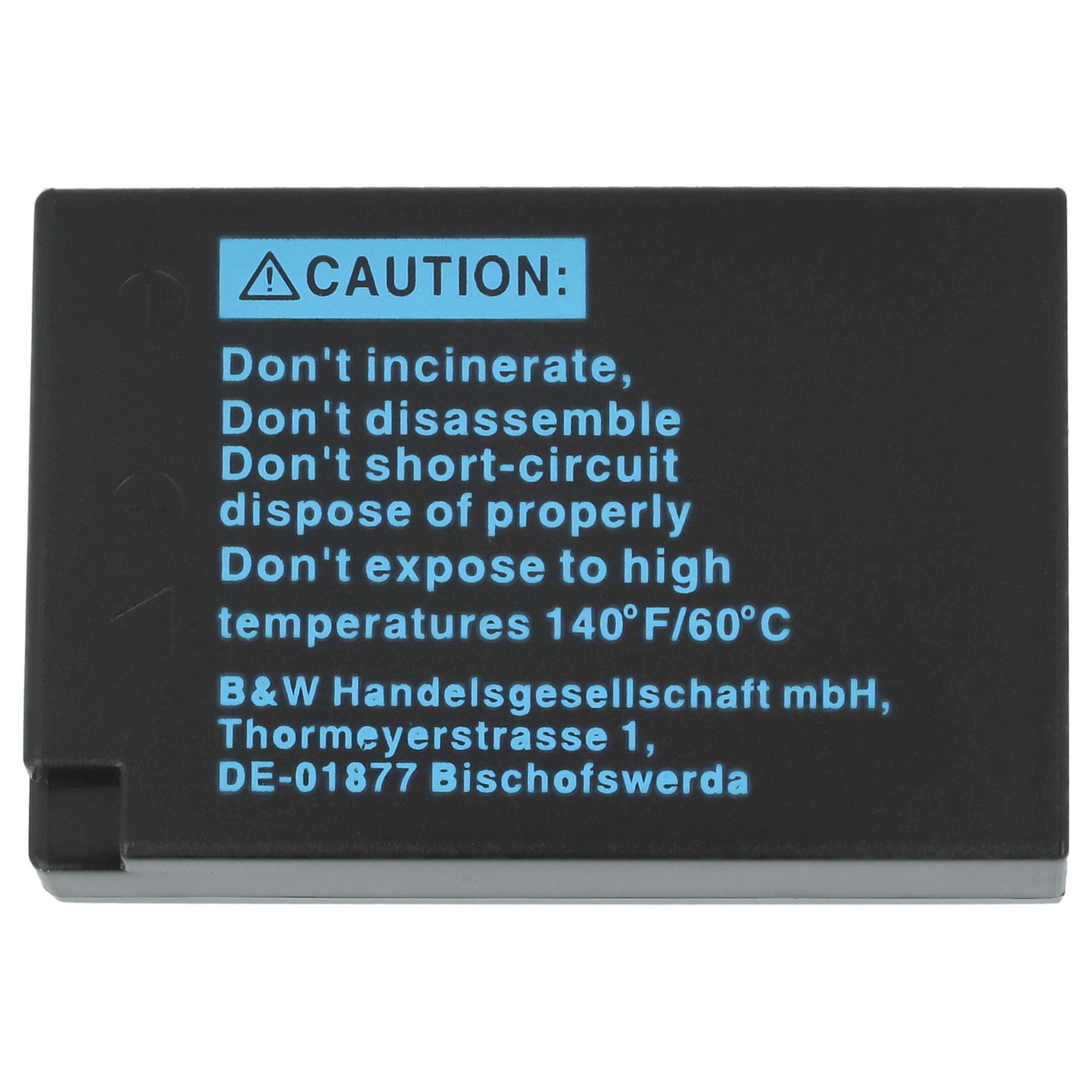 2x Battery replaces Canon LP-E17 - 750mAh, 7.2V, Li-Ion