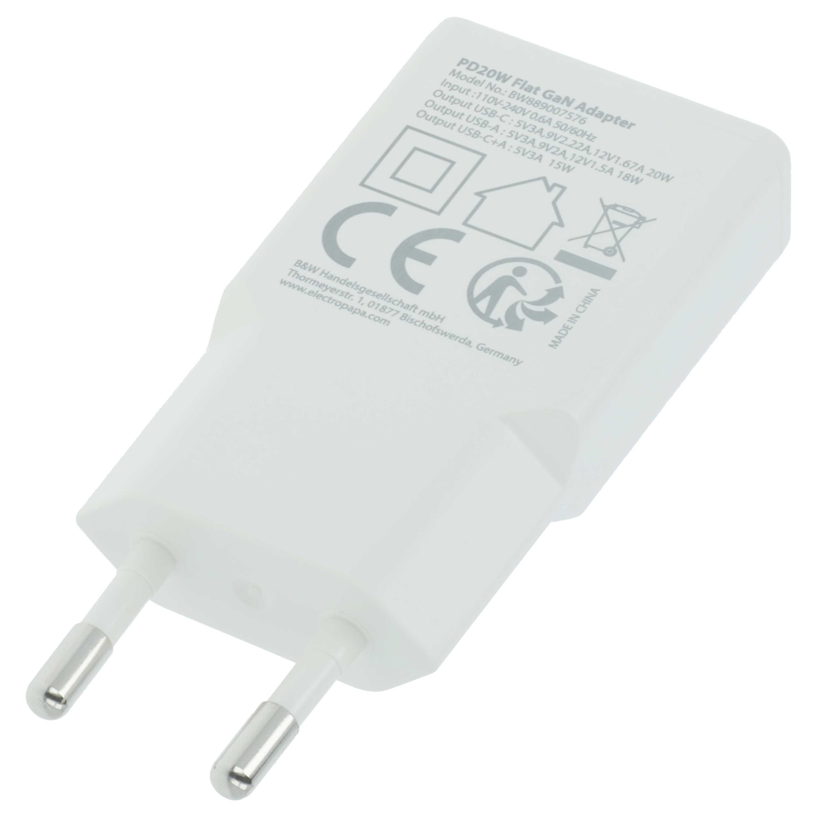 Mains Power Adapter various Electric Devices - 5 / 9 / 12 V