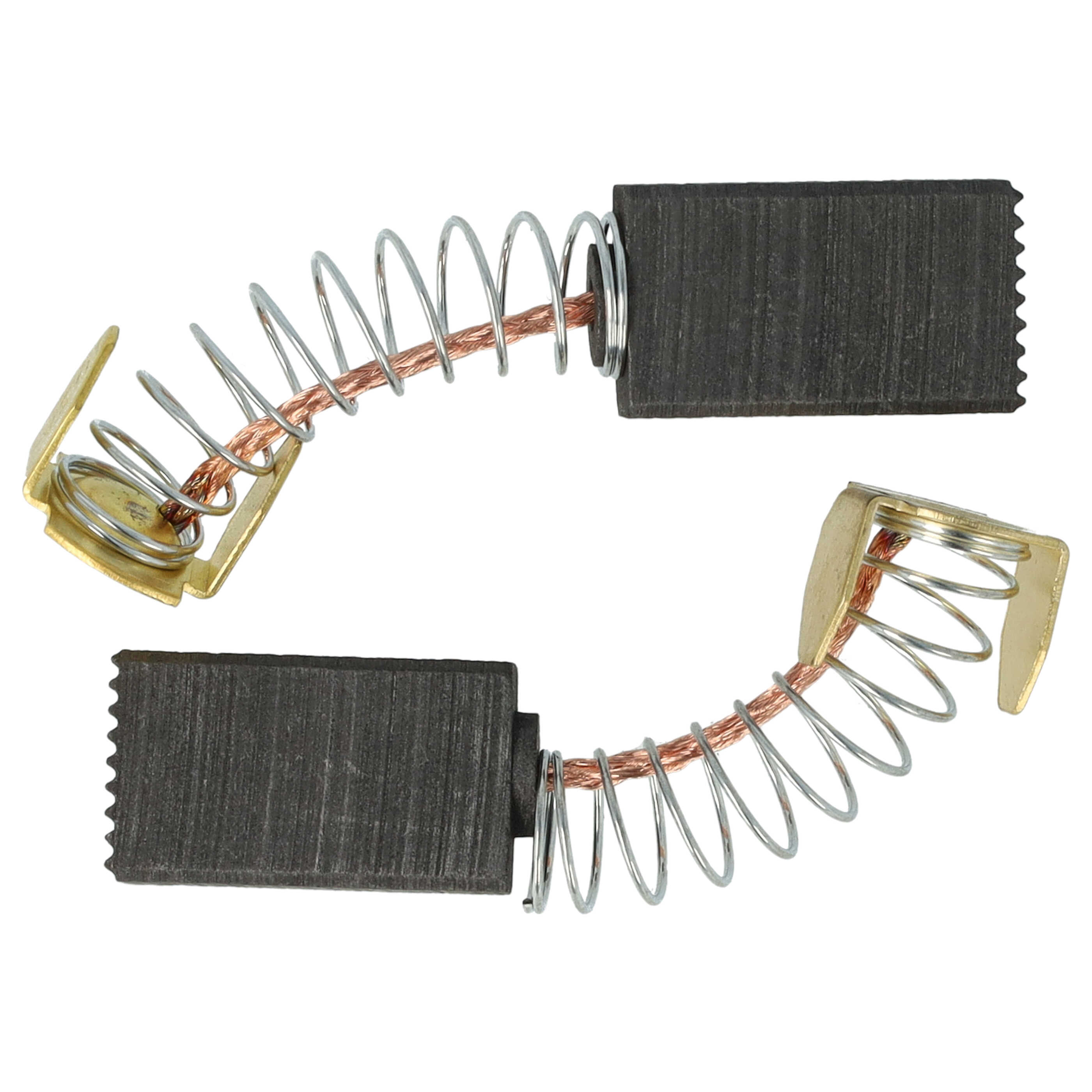 2x Carbon Brush 6 x 10 x 15 mm for power tool / miter saw / mitre saw