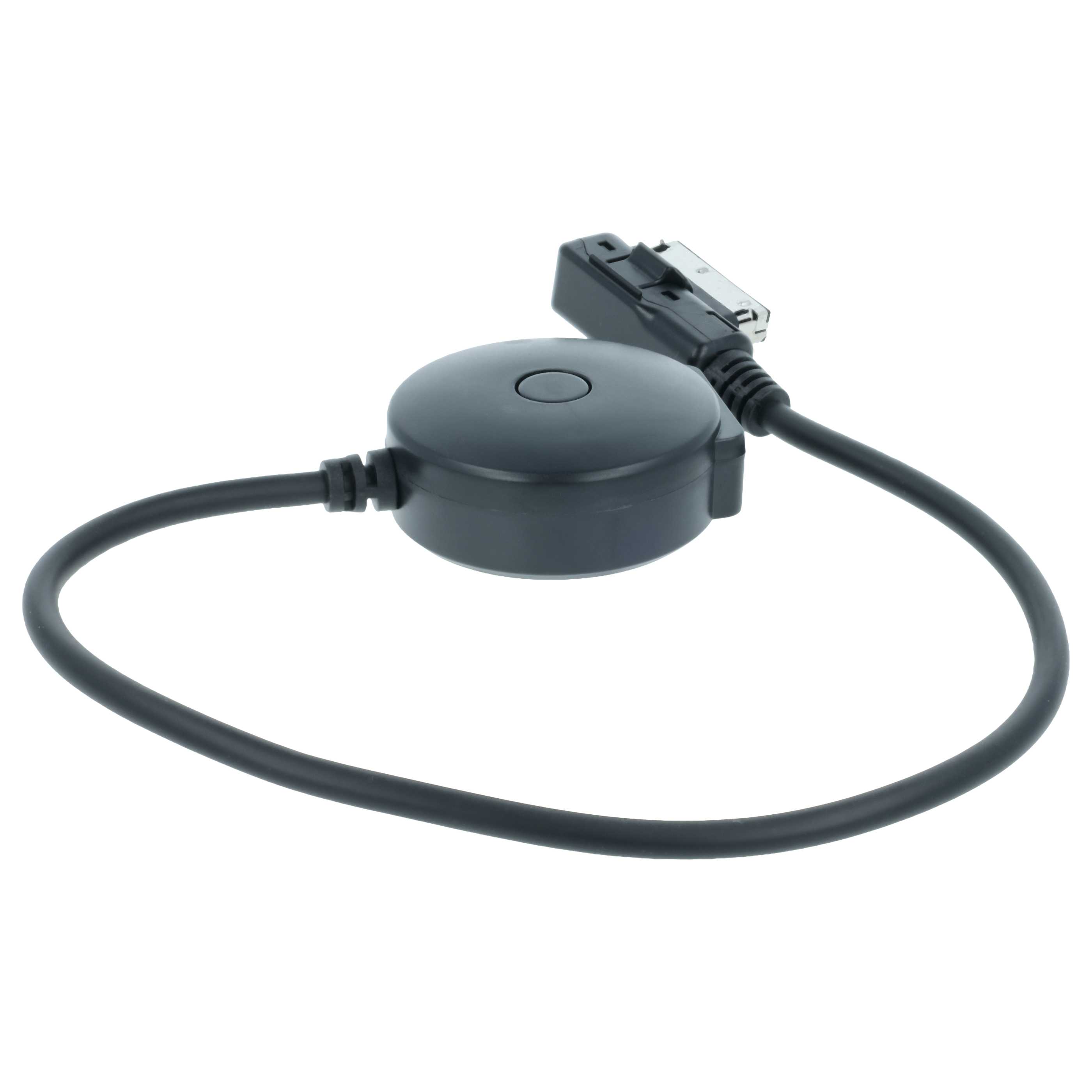 Kabel AUX do radia samochodowegoAudi, Seat, Skoda, VW - 30 cm, USB, bluetooth