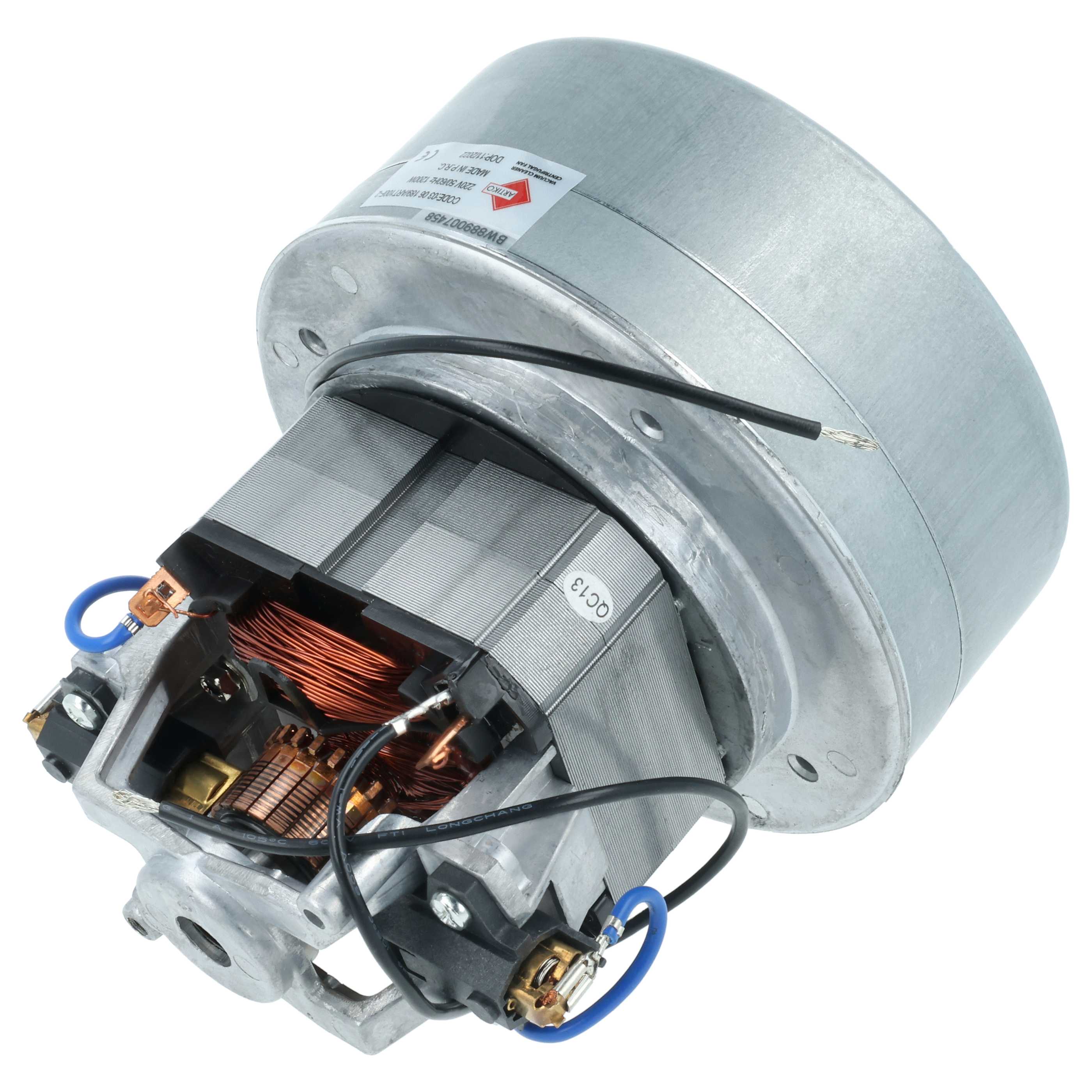 Moteur remplace Domel 496.3.535-6 pour aspirateur Numatic - Moteur d'aspirateur, 1200 W