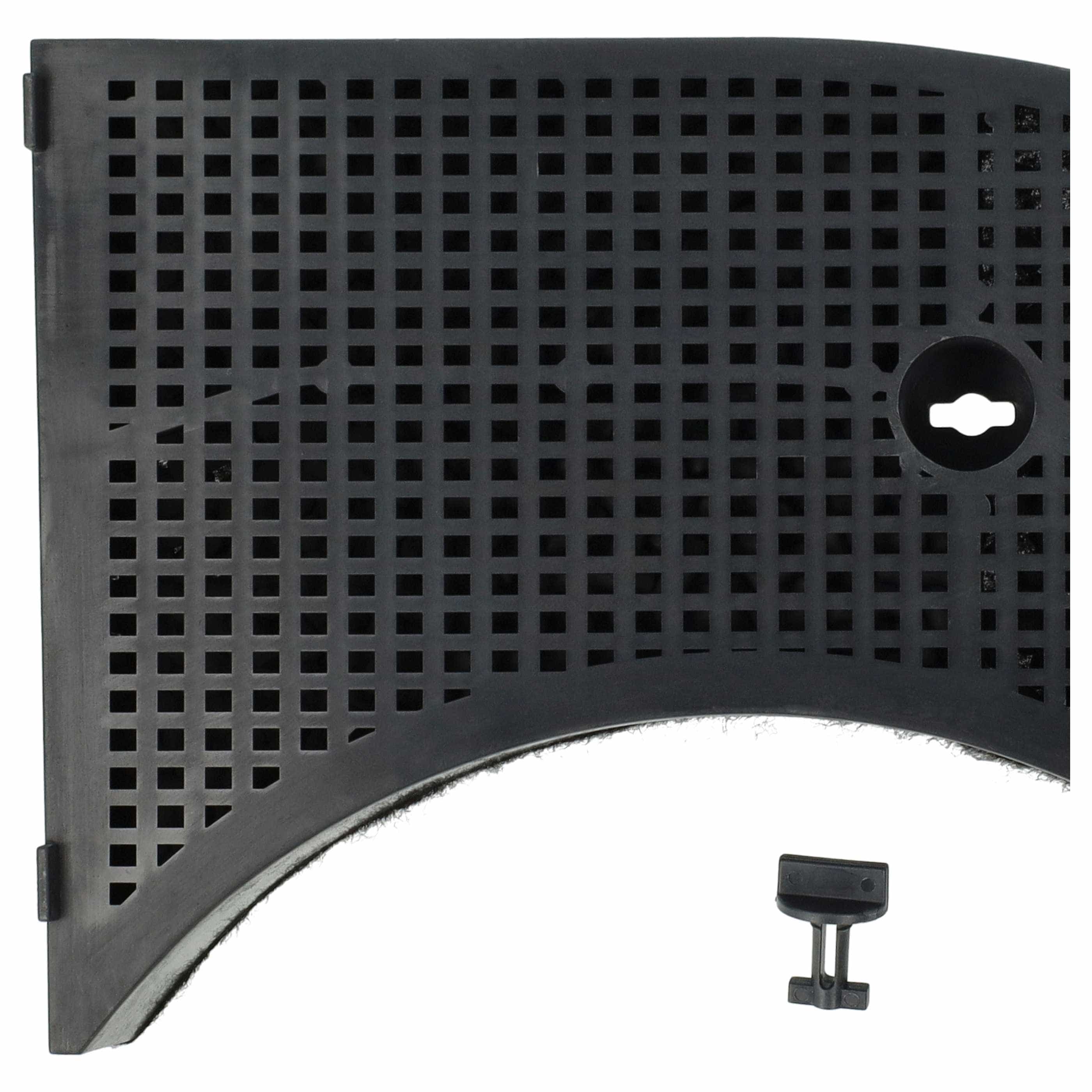 4x Filtres à charbon actif remplace AEG 5027887000/6, 5029064900/8, 5027456700/2 pour hotte Bauknecht