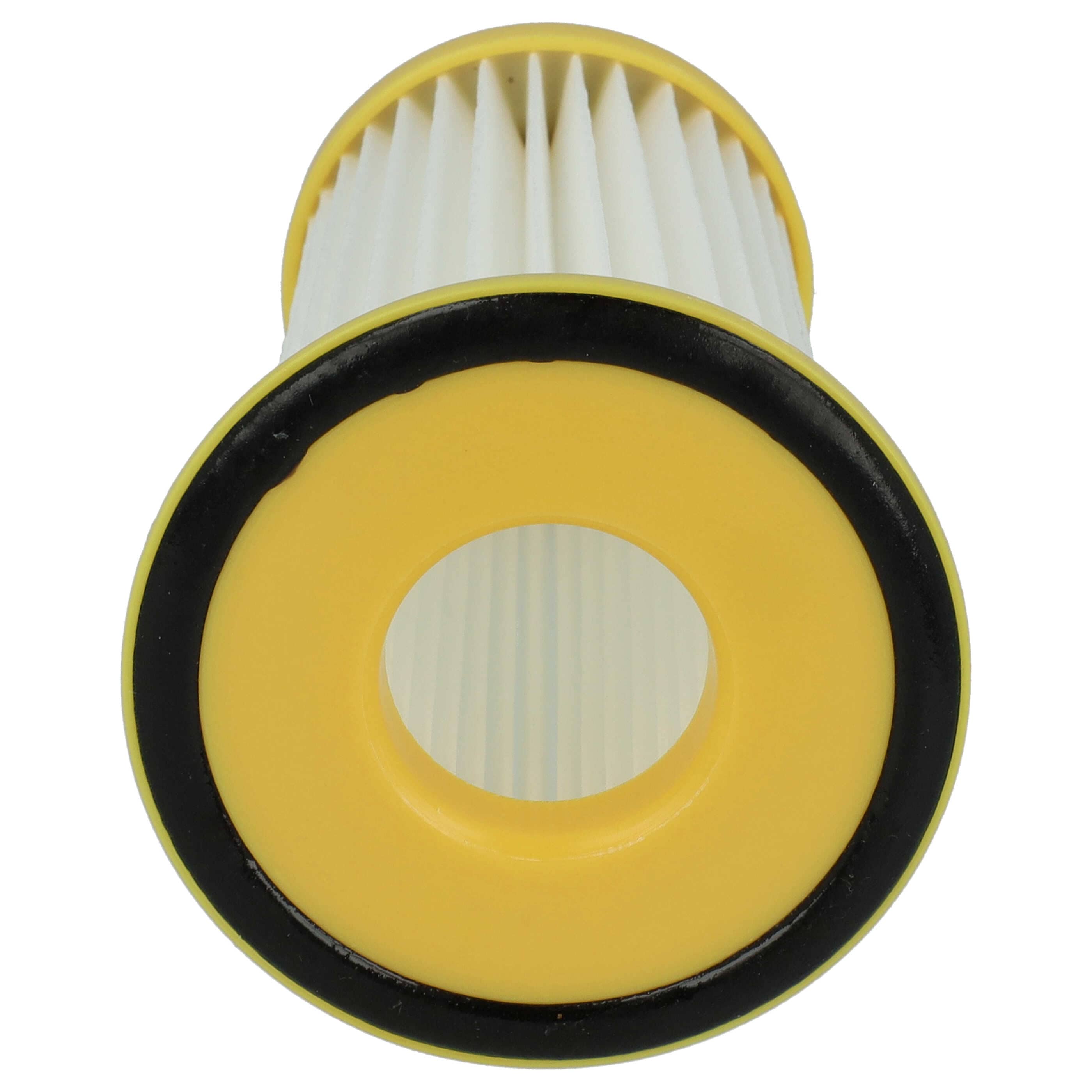 1x cartridge filter replaces Philips 432200520850 for Philips Vacuum Cleaner, white / yellow