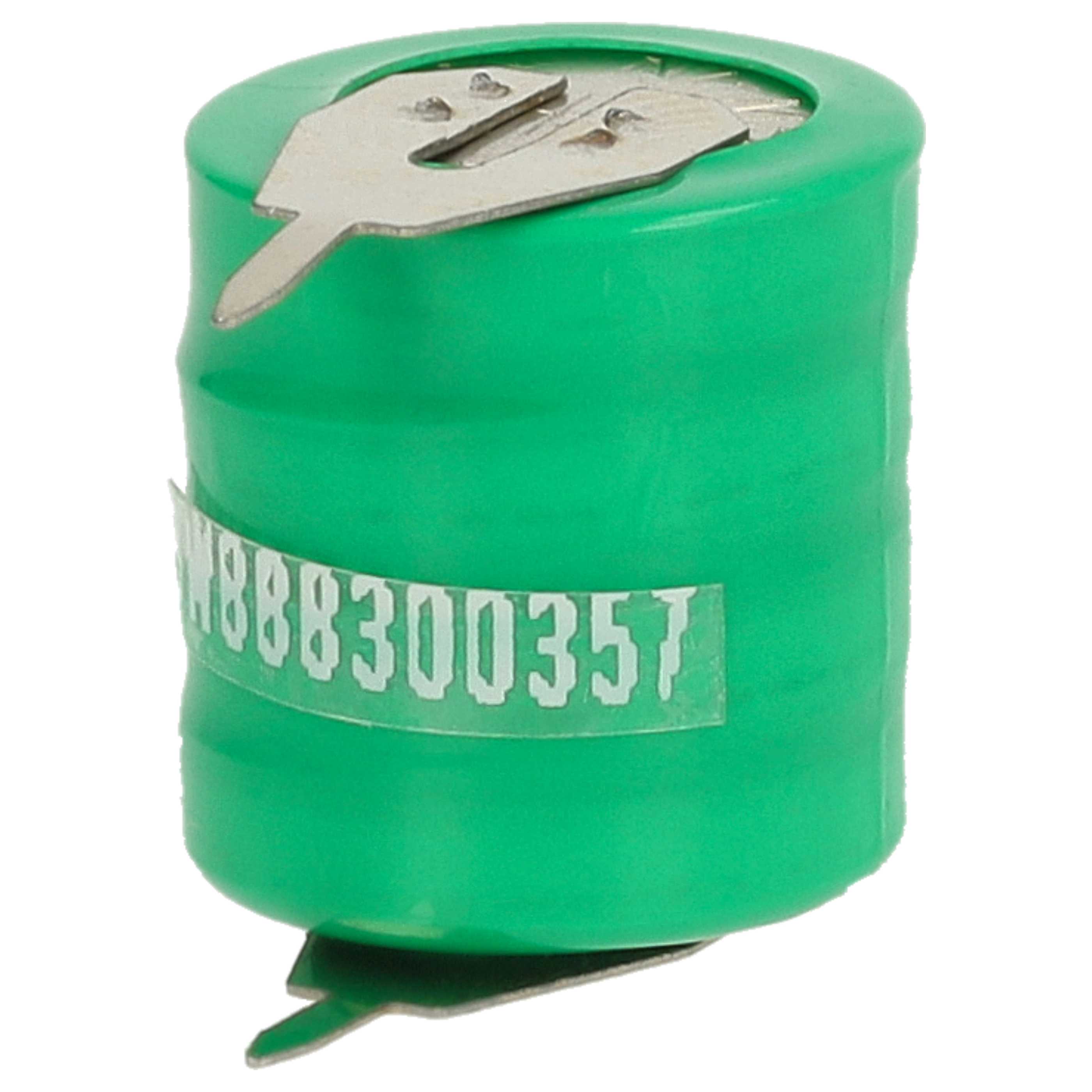 5x Button Cell Battery Type 4/V15H 2 Pins for Model Building Solar Lamps etc. - 15 mAh 4.8 V NiMH