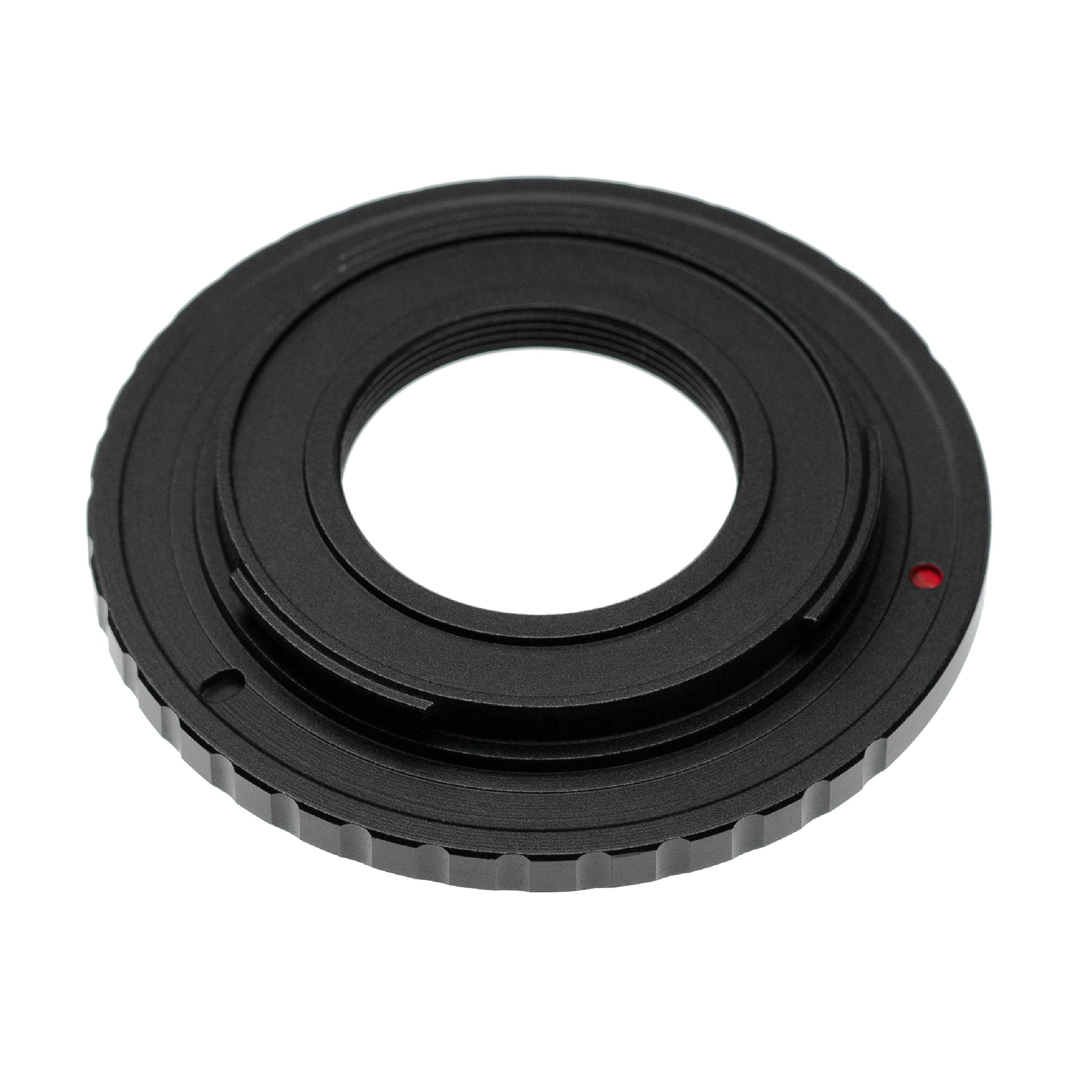 vhbw Adapter Ring for Lenses with M42 Thread Camera, Lens Black