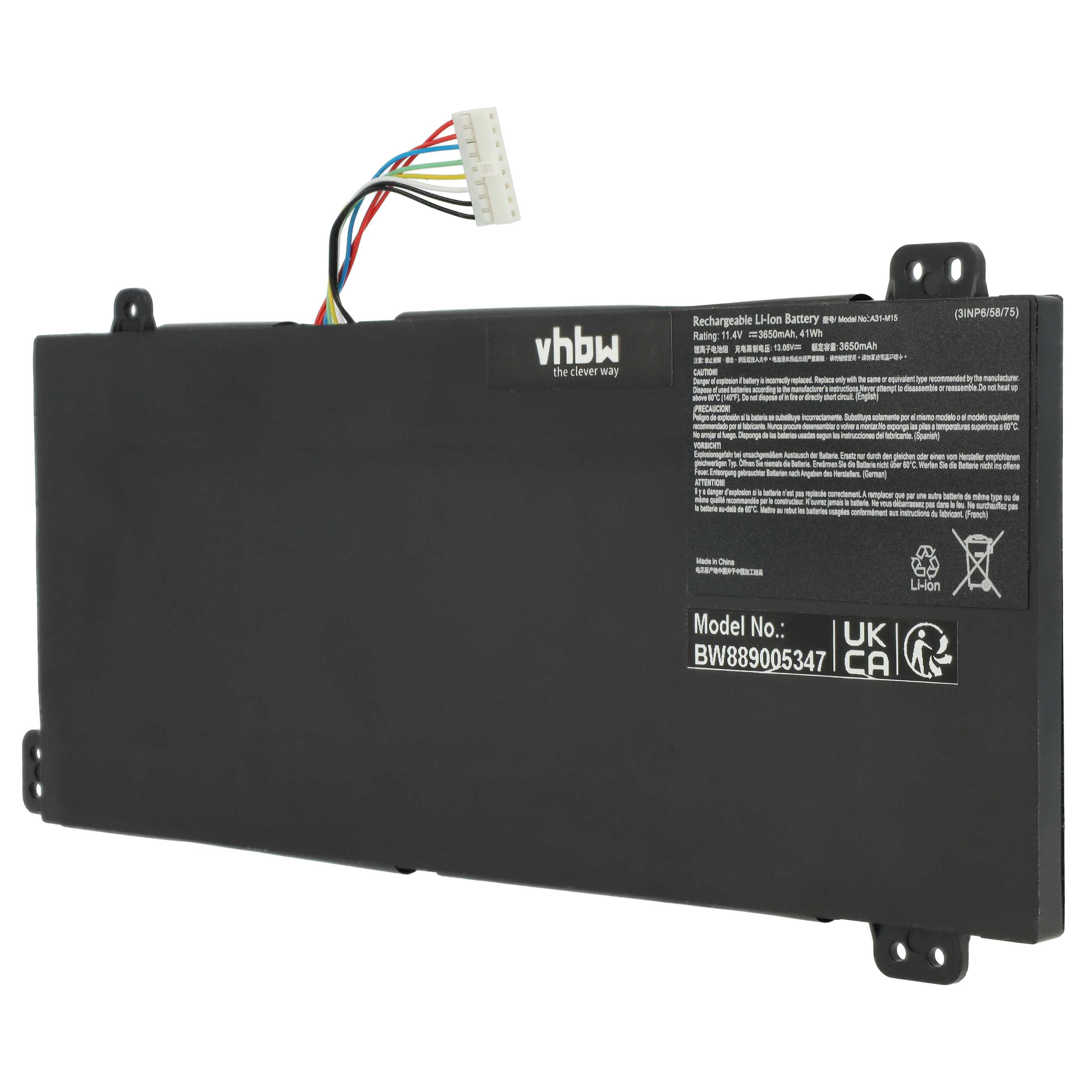 Akumulator do laptopa zamiennik Medion 40071980 - 3650 mAh 11,4 V Li-Ion