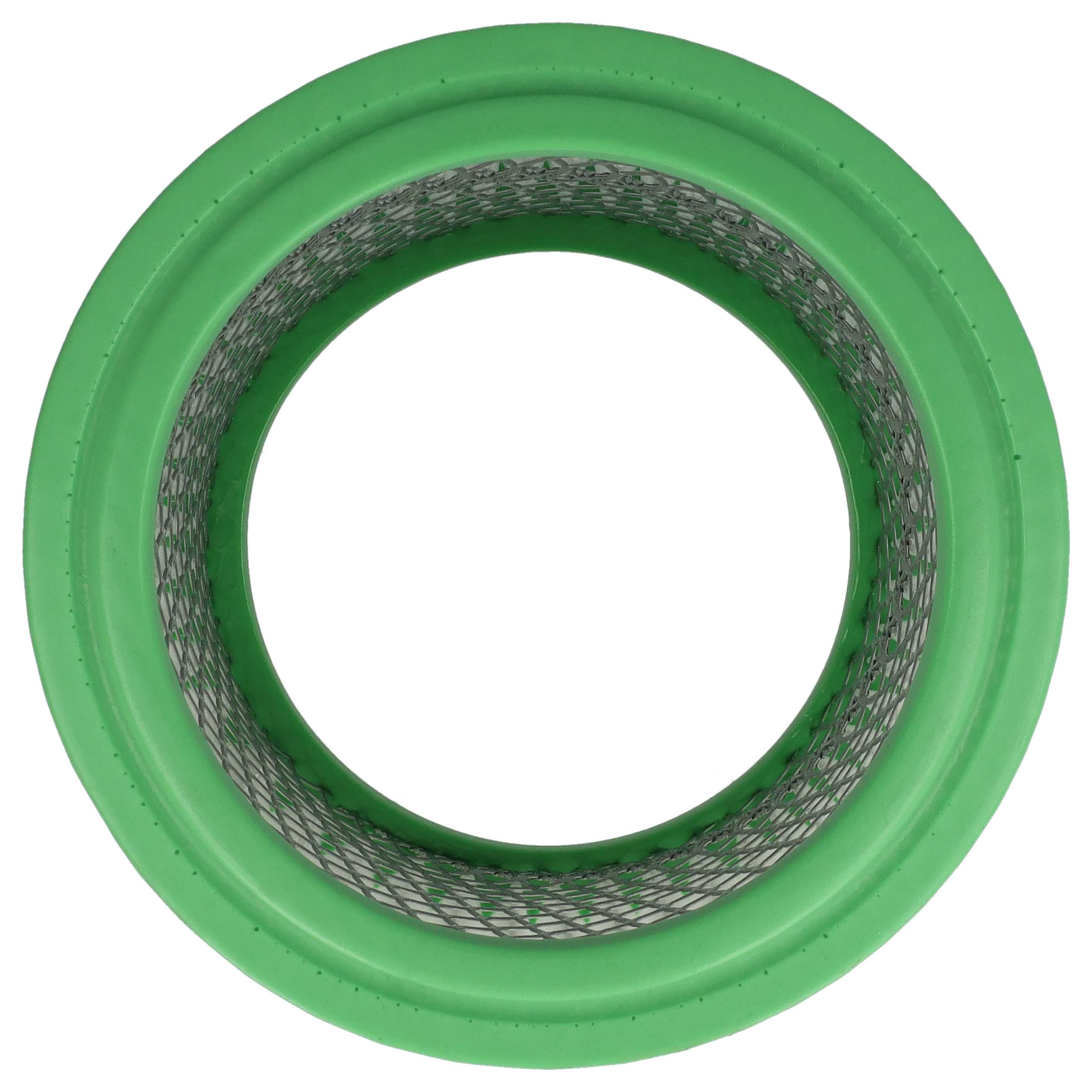4x Filtercartridge filter replaces Einhell 235163001013 for Parkside Chimney Sweep Vacuum, white / green