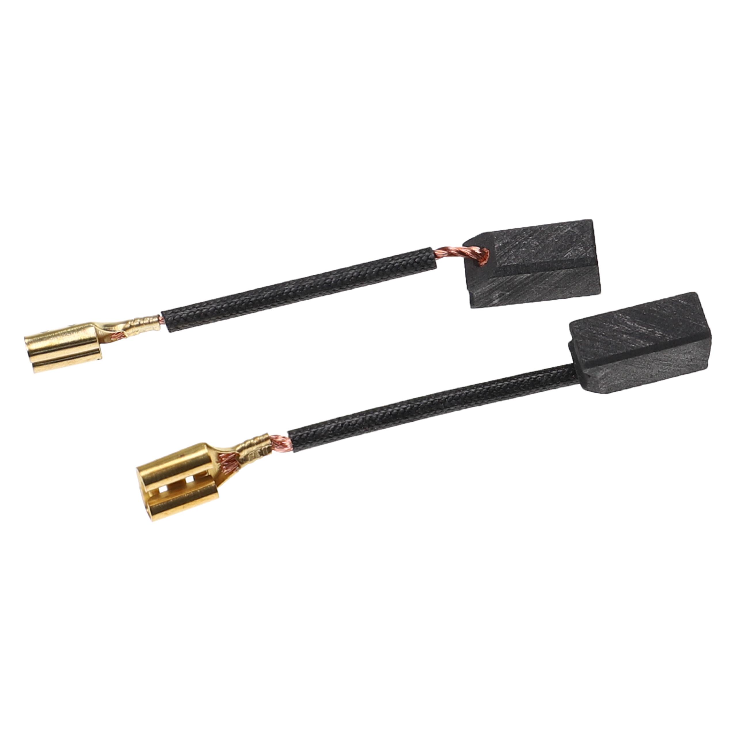 2x Carbon Brush 6 x 8 x 14 mm for power tool / angle grinder