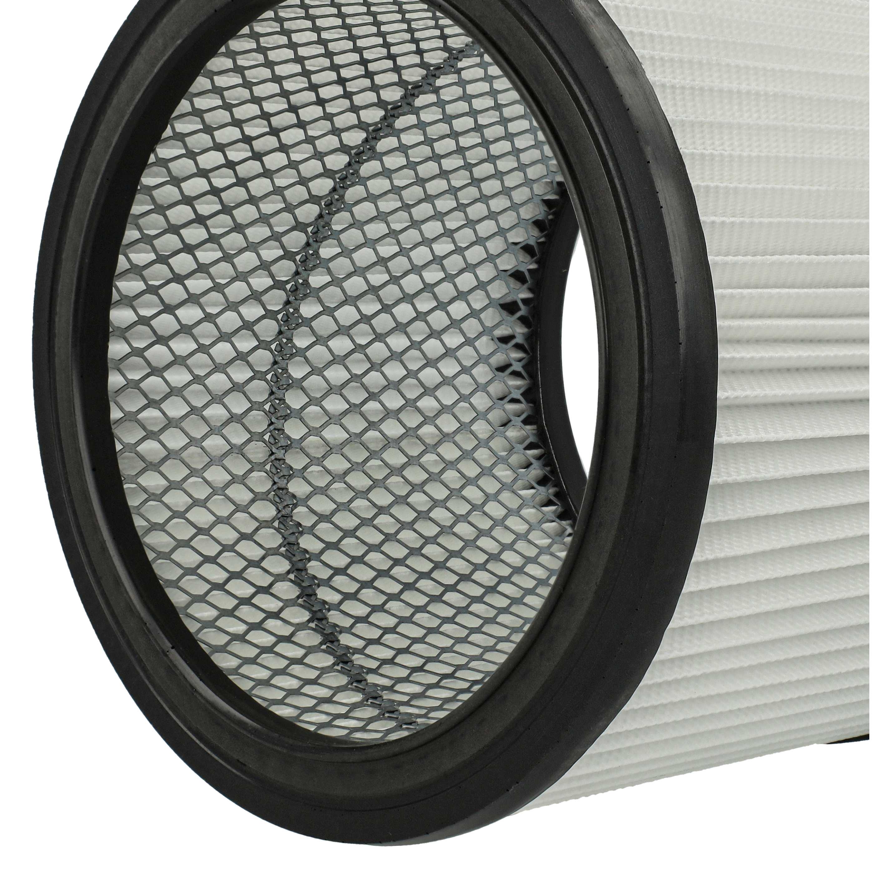 2x Filtercartridge filter / round filter replaces Masko 13297 for Masko Vacuum Cleaner, black / white