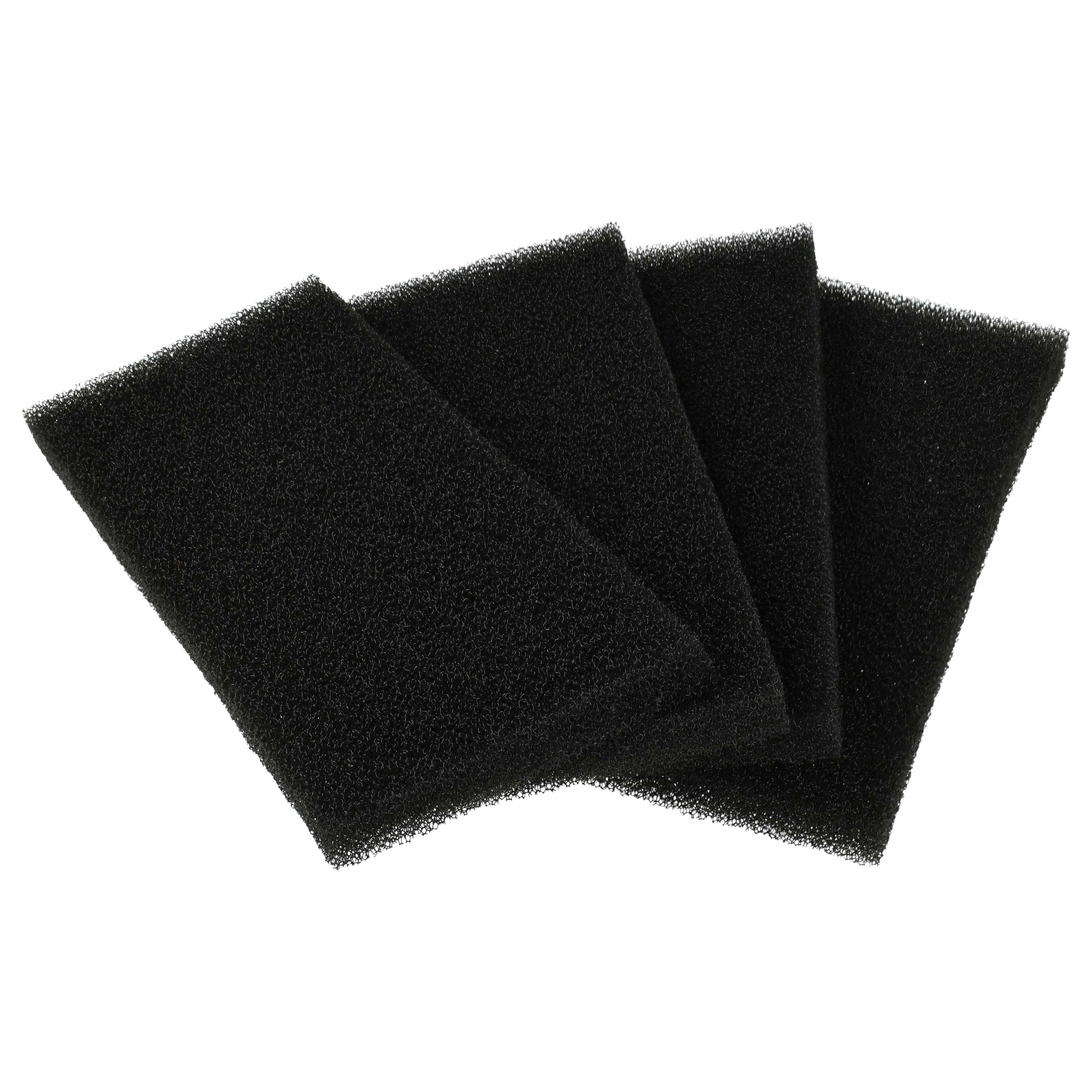 4x Filter G3 als Ersatz für Lunos 9/FEGO-3R, 039 998, 039998 für Lunos Lüftungsgerät - Grobstaubfilter