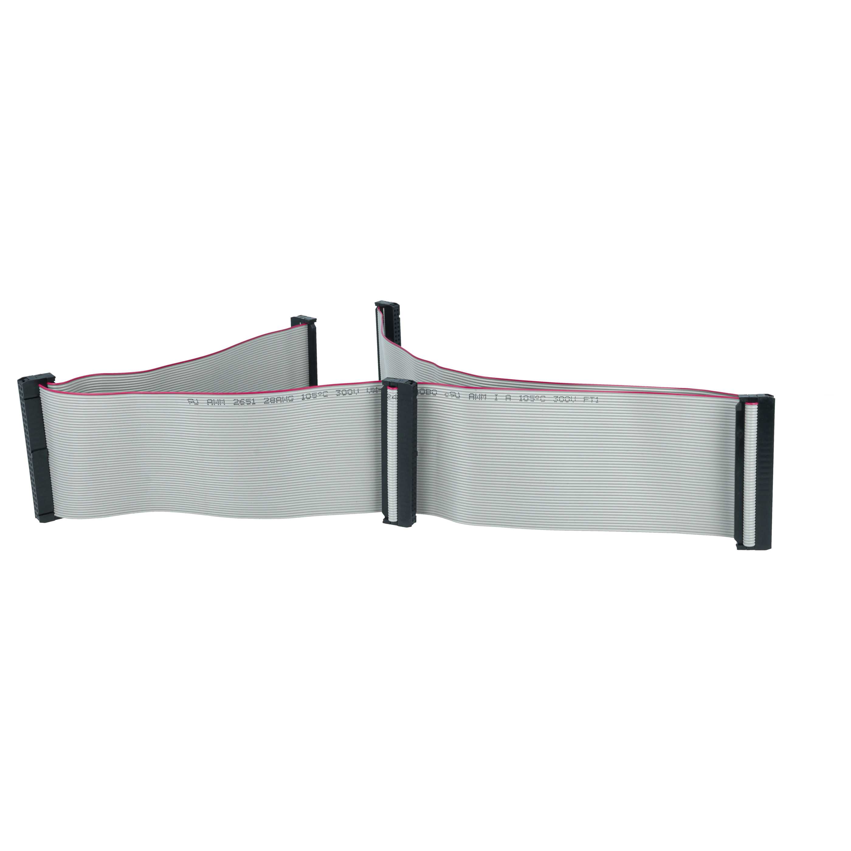 SCSI Flat Ribbon Cable for Indoor Installation of 5 SCSI Devices - 50 Pin, 75 cm