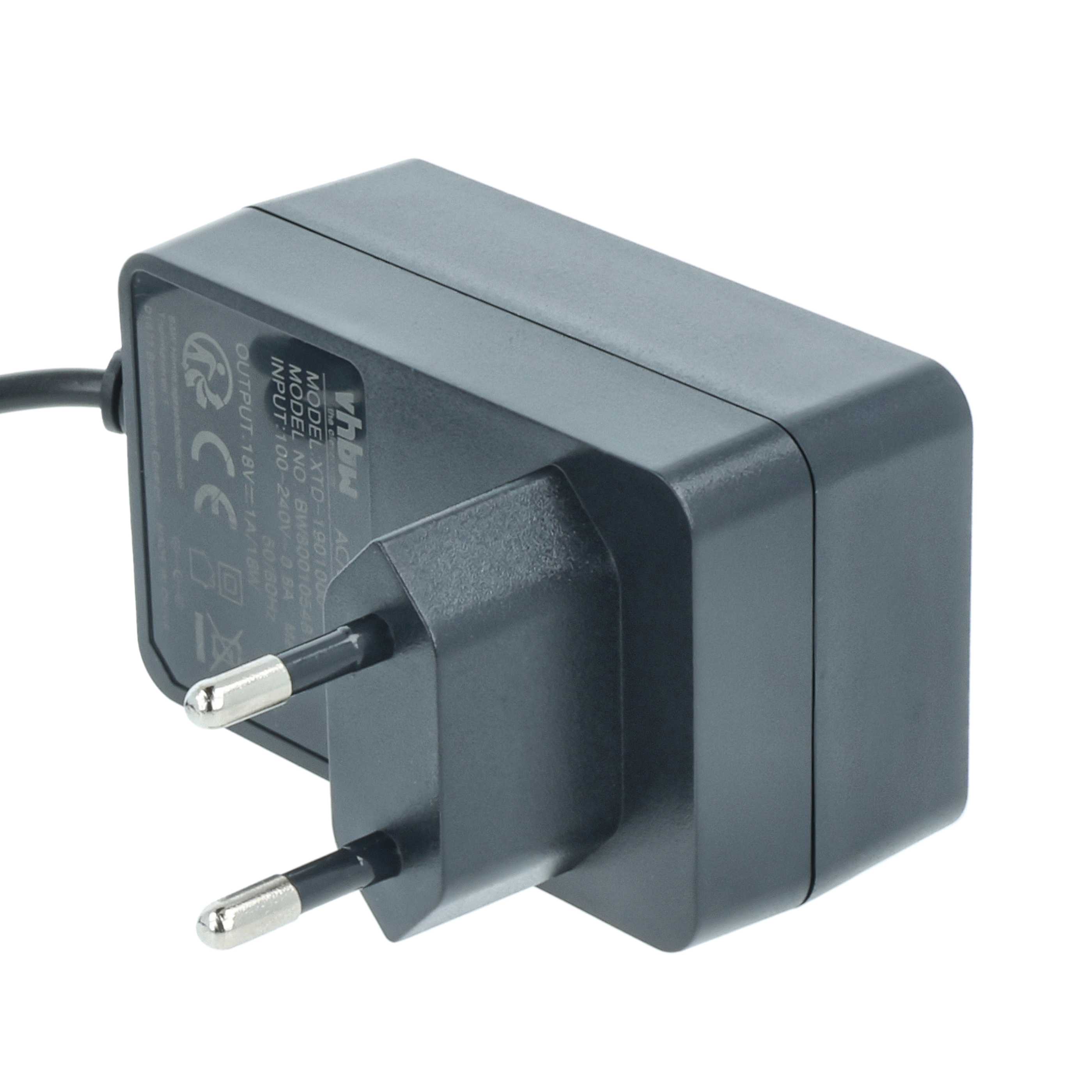 Netzteil als Ersatz für Logitech 830-000070, 090453-12, 534-000245 für Logitech Soundbox, 18 V, 1,0 A