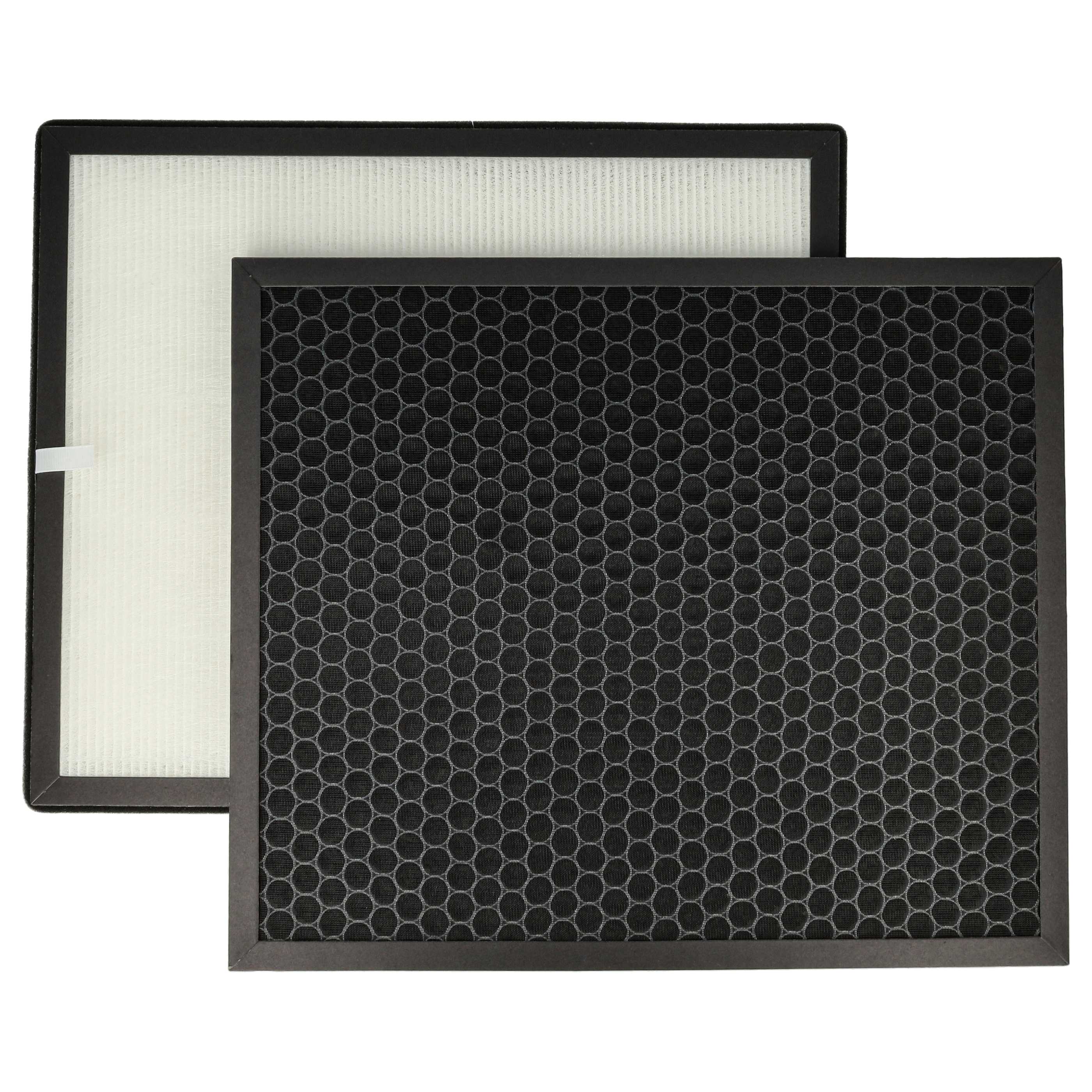 2 Part Filter Set replaces Levoit LV-PUR131-RF Air Purifier - HEPA filter, activated carbon filter