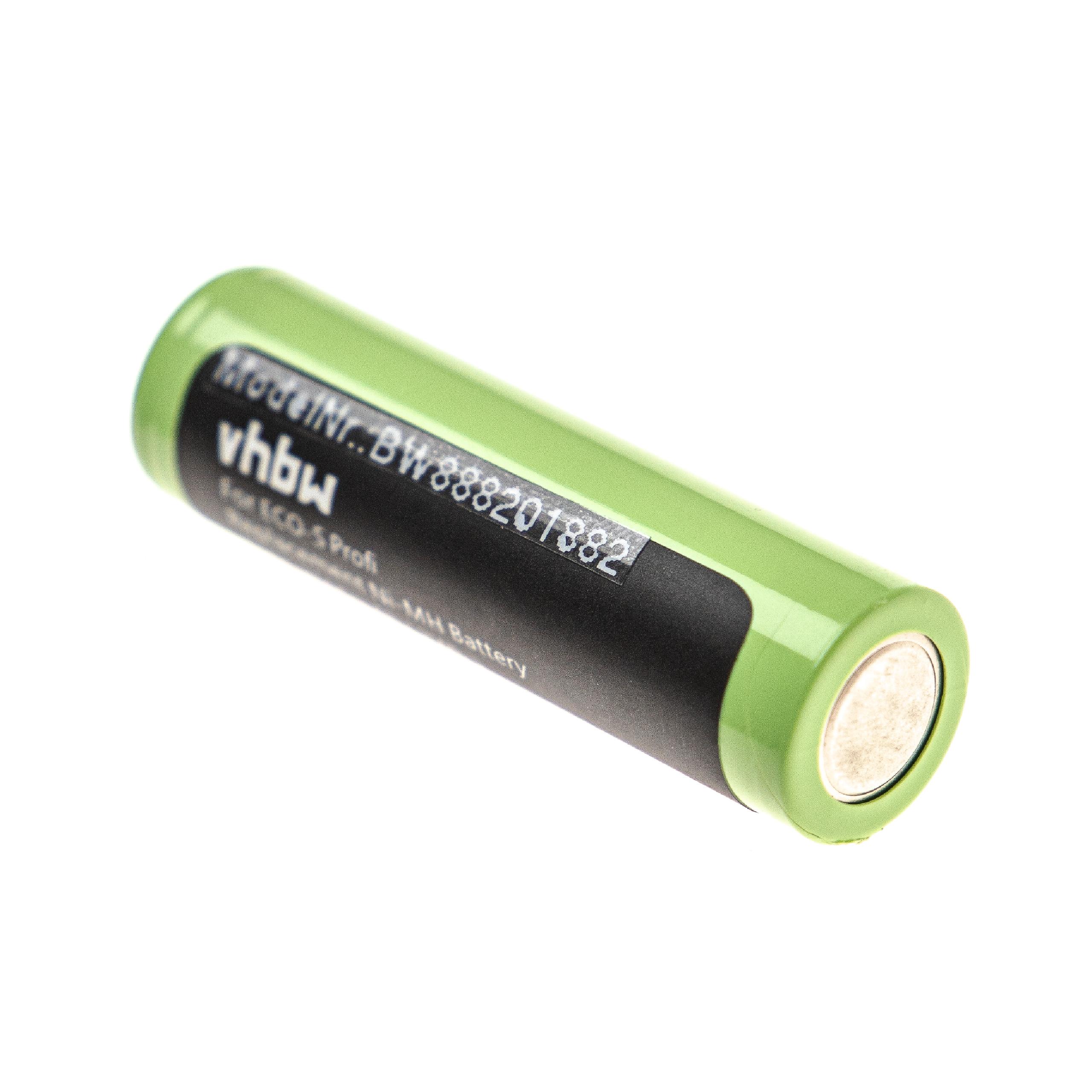 Batterie pour Tondeo ECO-S pour rasoir électrique - 2500mAh 1,2V NiMH