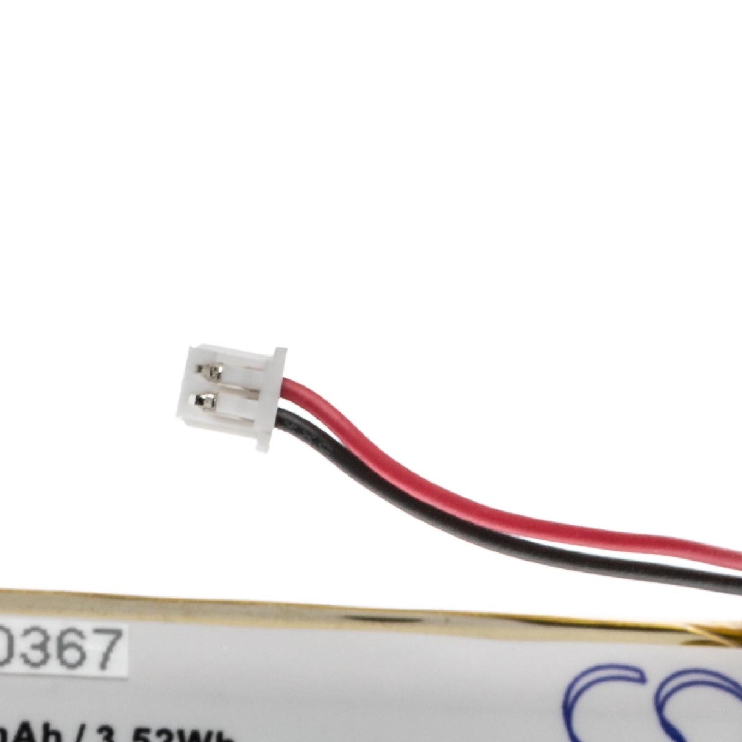 Akumulator do słuchawek bezprzewodowych zamiennik Midland 752068PL - 950 mAh 3,7 V LiPo