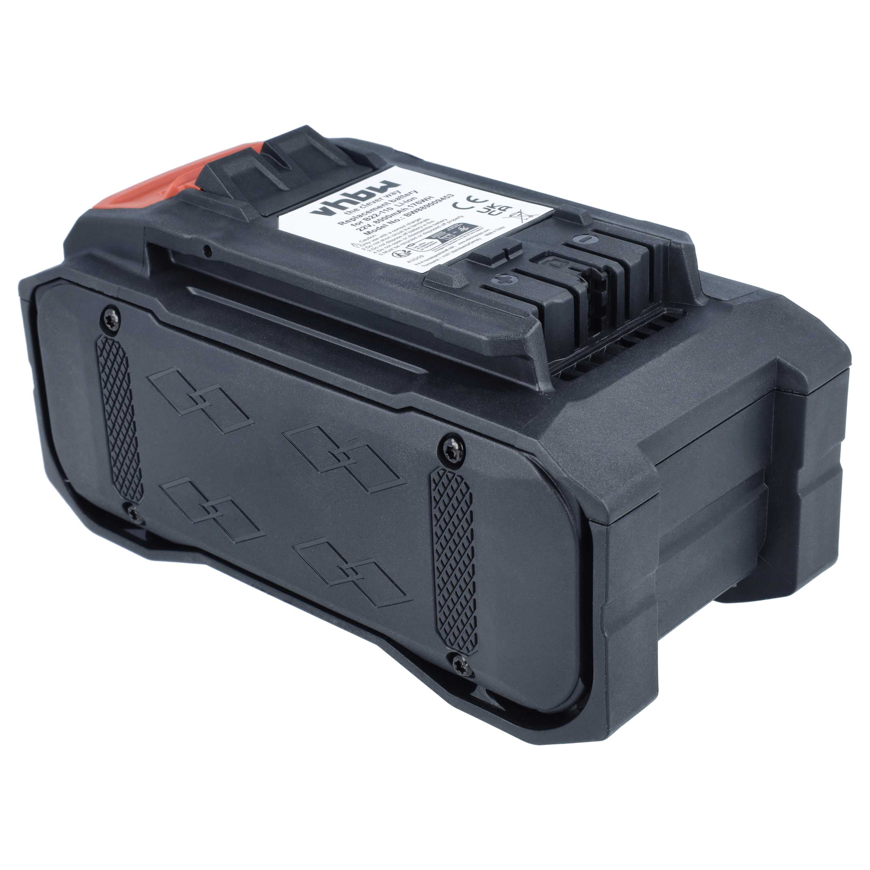 Akku 22V als Ersatz für Hilti B 22-110, B22 - 8Ah, Li-Ion