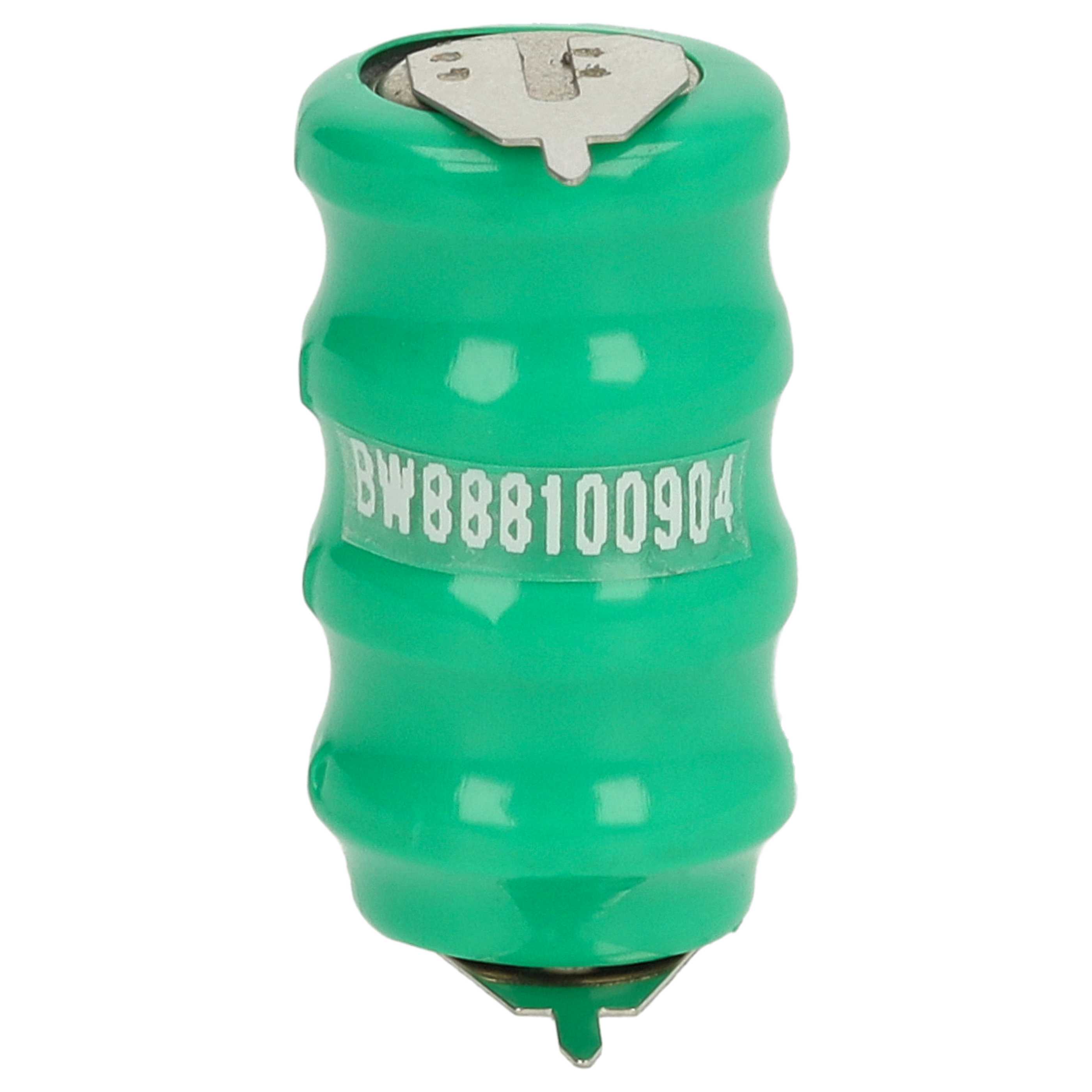Button Cell Battery Type V40H 2 Pins for Model Building Solar Lamps etc. - 40 mAh 4.8 V NiMH