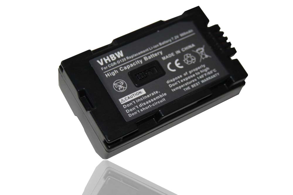 Videocamera Battery Replacement for Hitachi DZ-BP28, DZ-BP16 - 900mAh 7.2V Li-Ion
