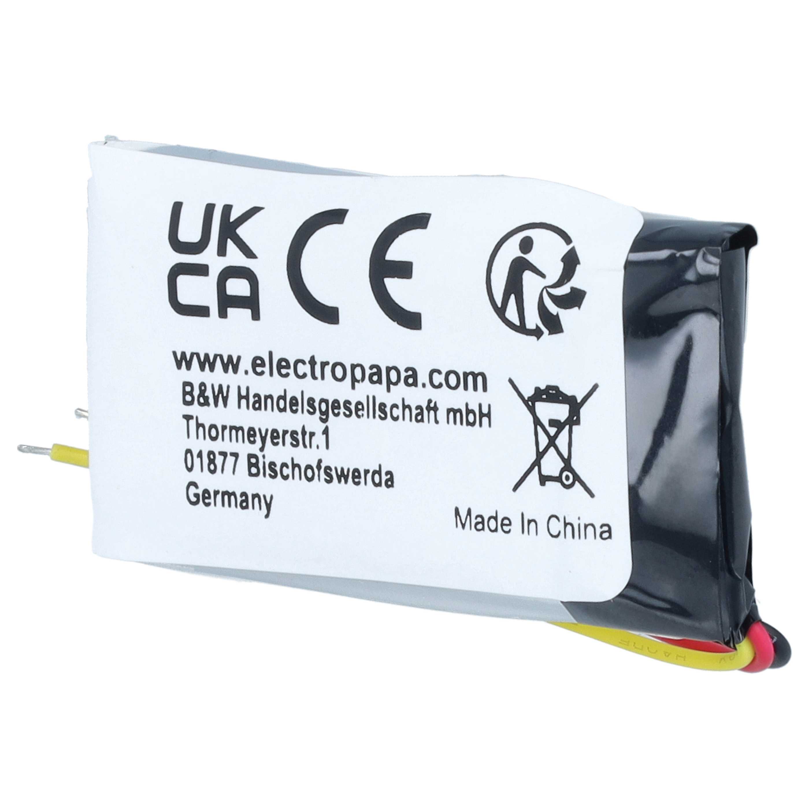 Wireless Headset Battery replaces Bose AHB571935PCT-01 - 350 mAh 3.7 V Li-polymer