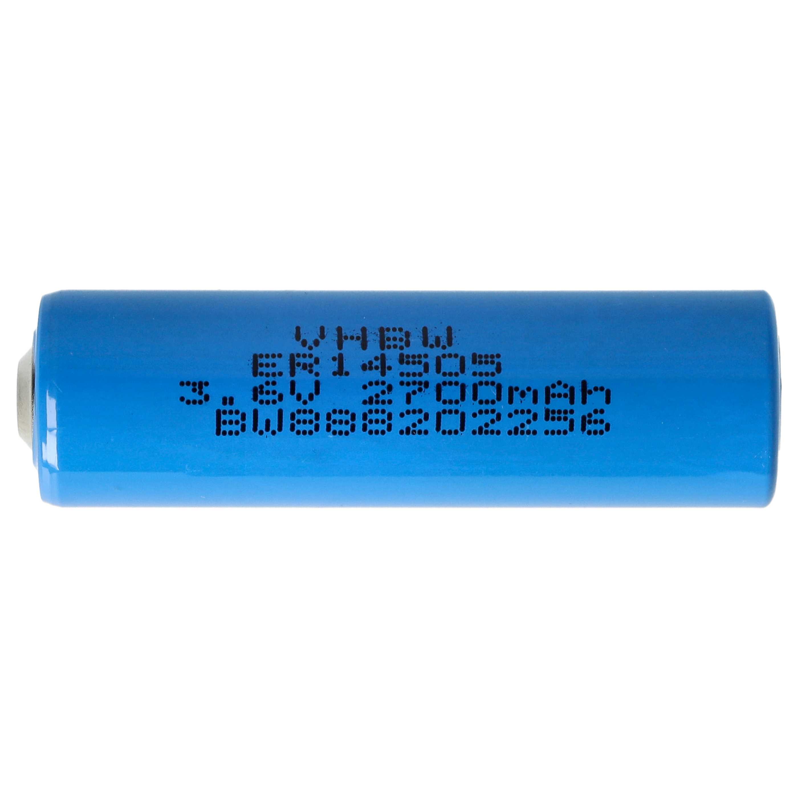Batería para ER14250 especial Viessmann Trimatik, Trimatik 2 - 2700 mAh 3,6 V Li-SOCl2
