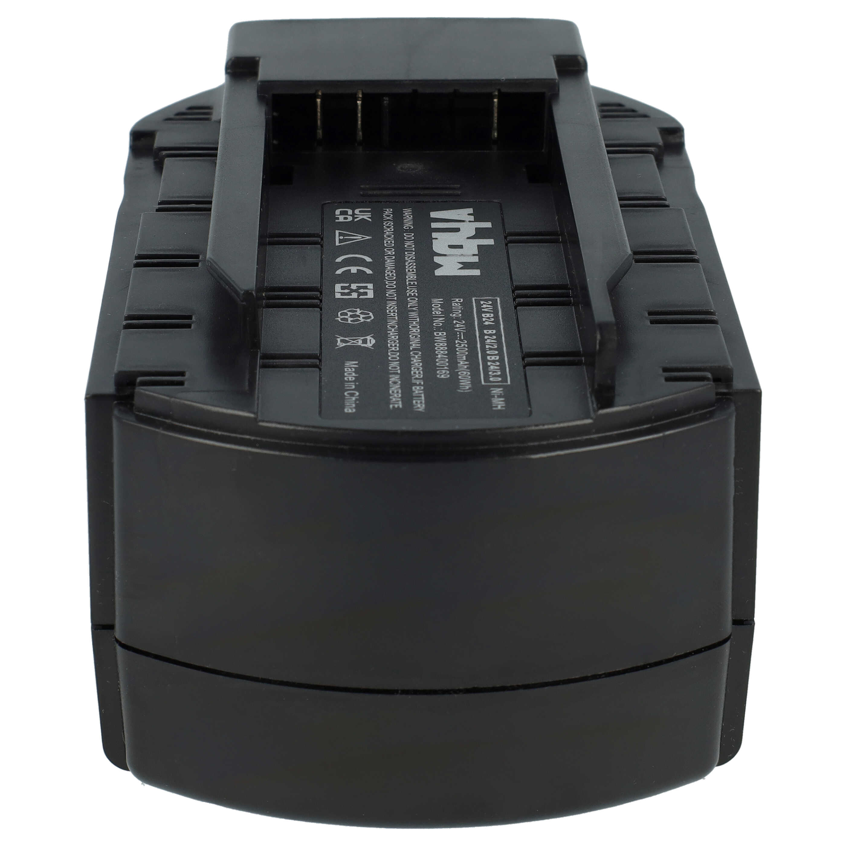 3x Battery replaces Hilti B24/3.0, B24/2.0, B24 Electric Power Tool - 2500 mAh, 24 V, NiMH