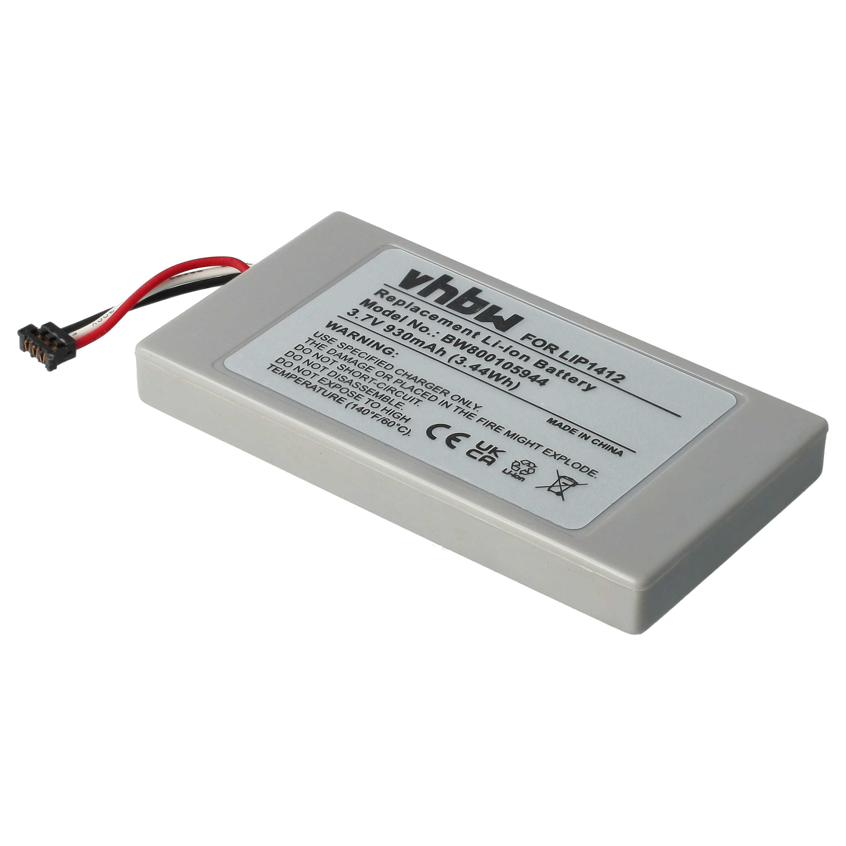  Games Console replaces Sony 4-000-597-01, LIP1412 for Sony - 930mAh, 3.7V