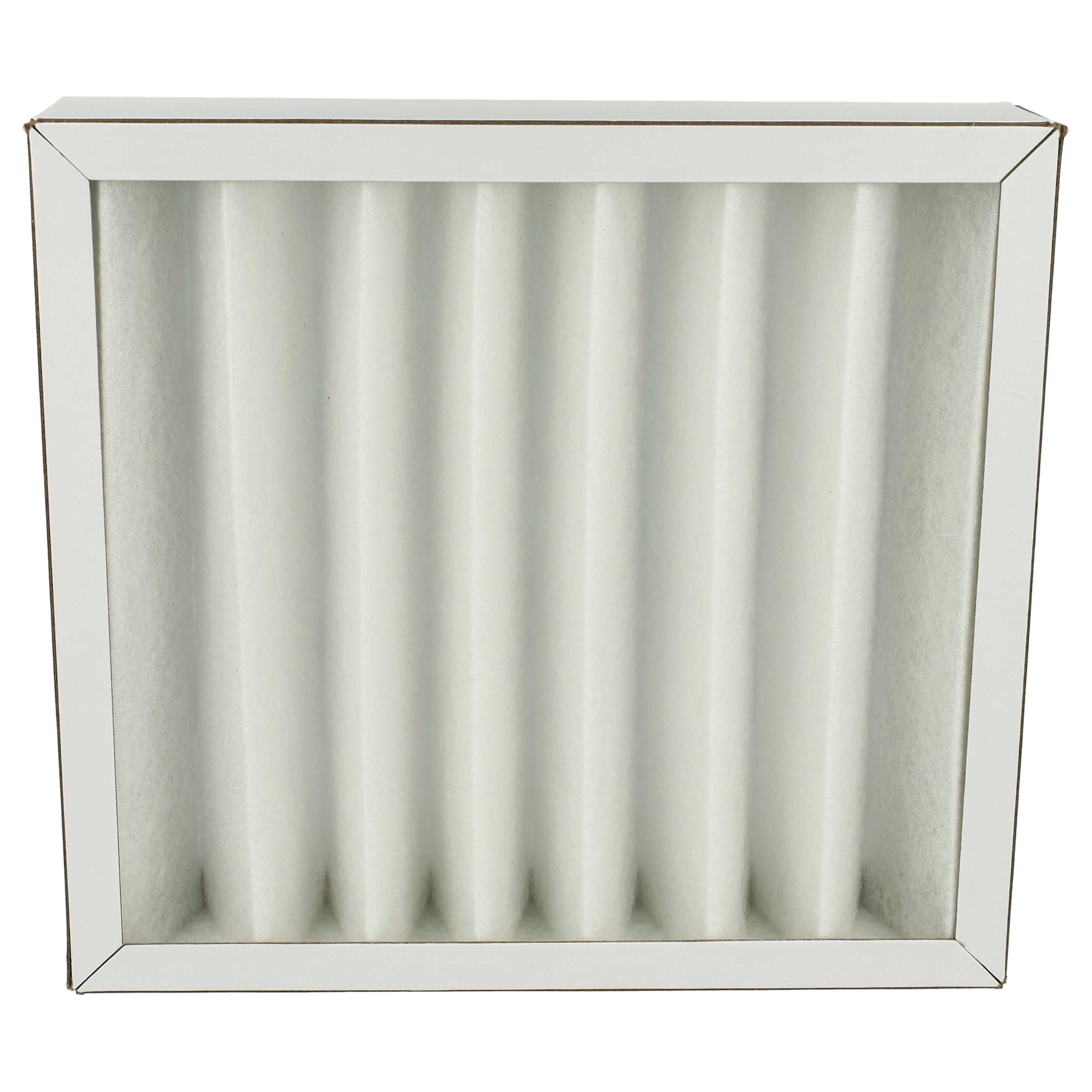 2x Filter als Ersatz für Pluggit ADFG4F7-160 für Pluggit Lüfter - Filterklasse G4, weiß