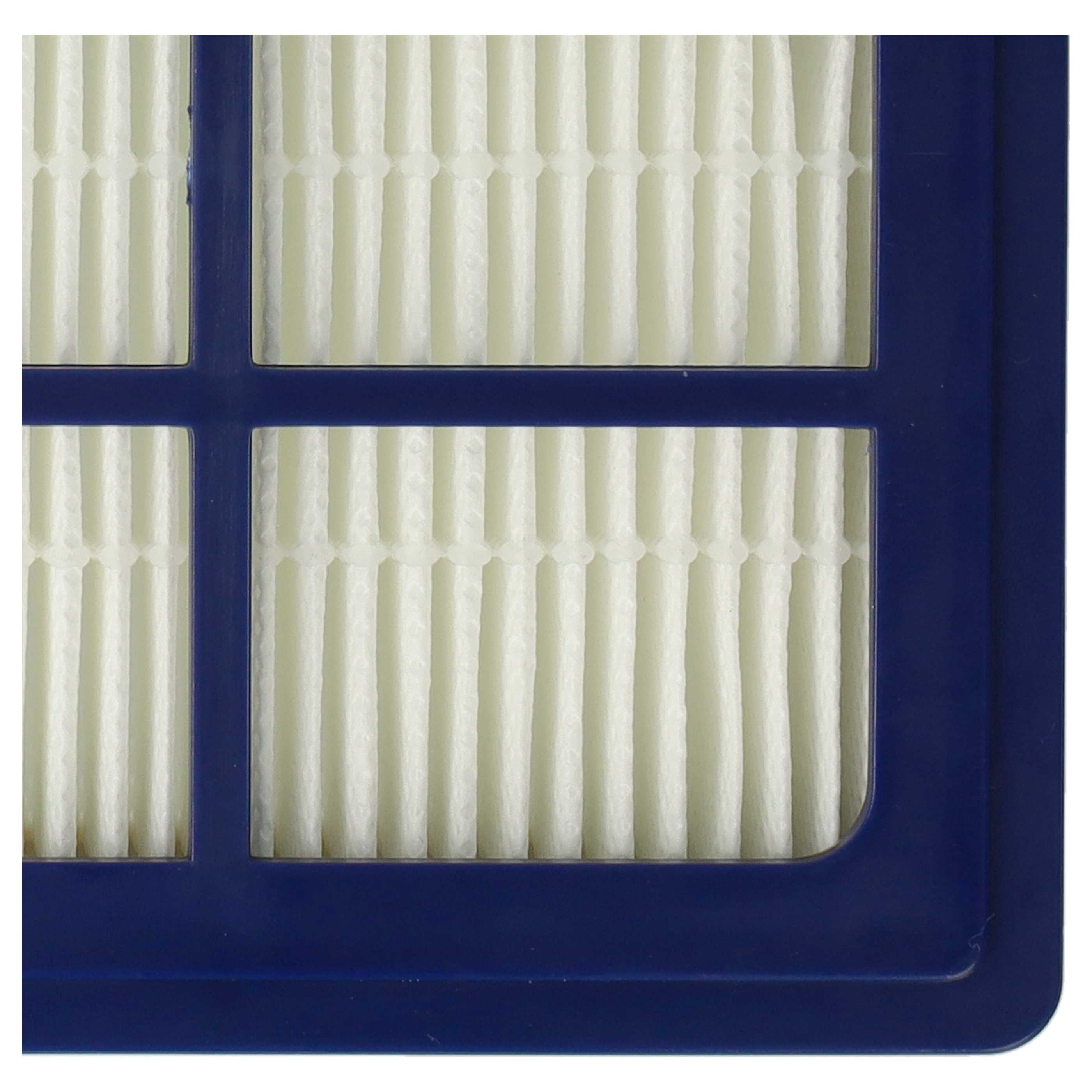 10x filtro reemplaza Nilfisk 147 0432 500 para aspiradora - filtro Hepa H12 - blanco / azul