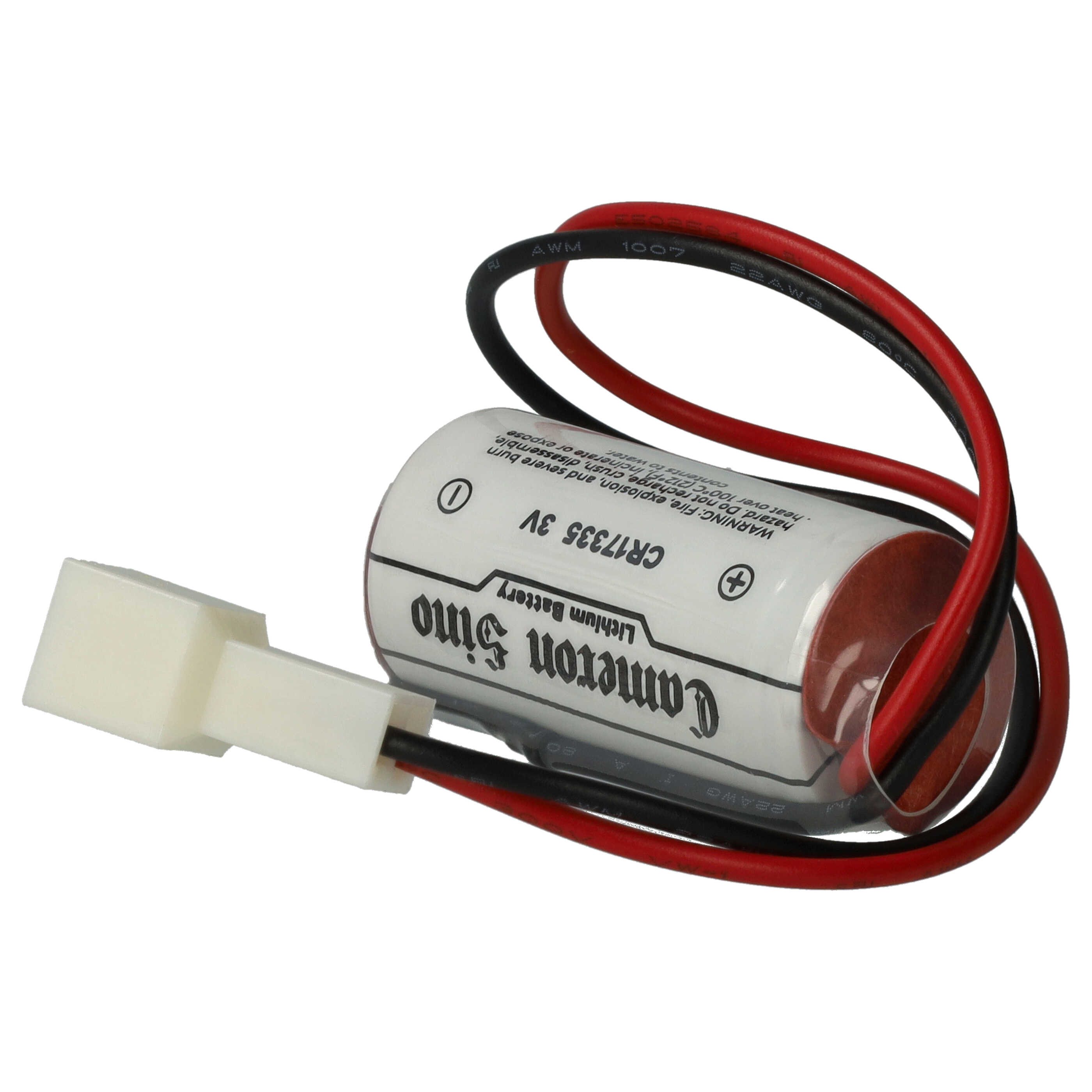 Industrial Controller Battery replaces Allen Bradley 1745-B1, COMP-295, B9631T, CR17335 - 1350mAh 3V Li-MnO2