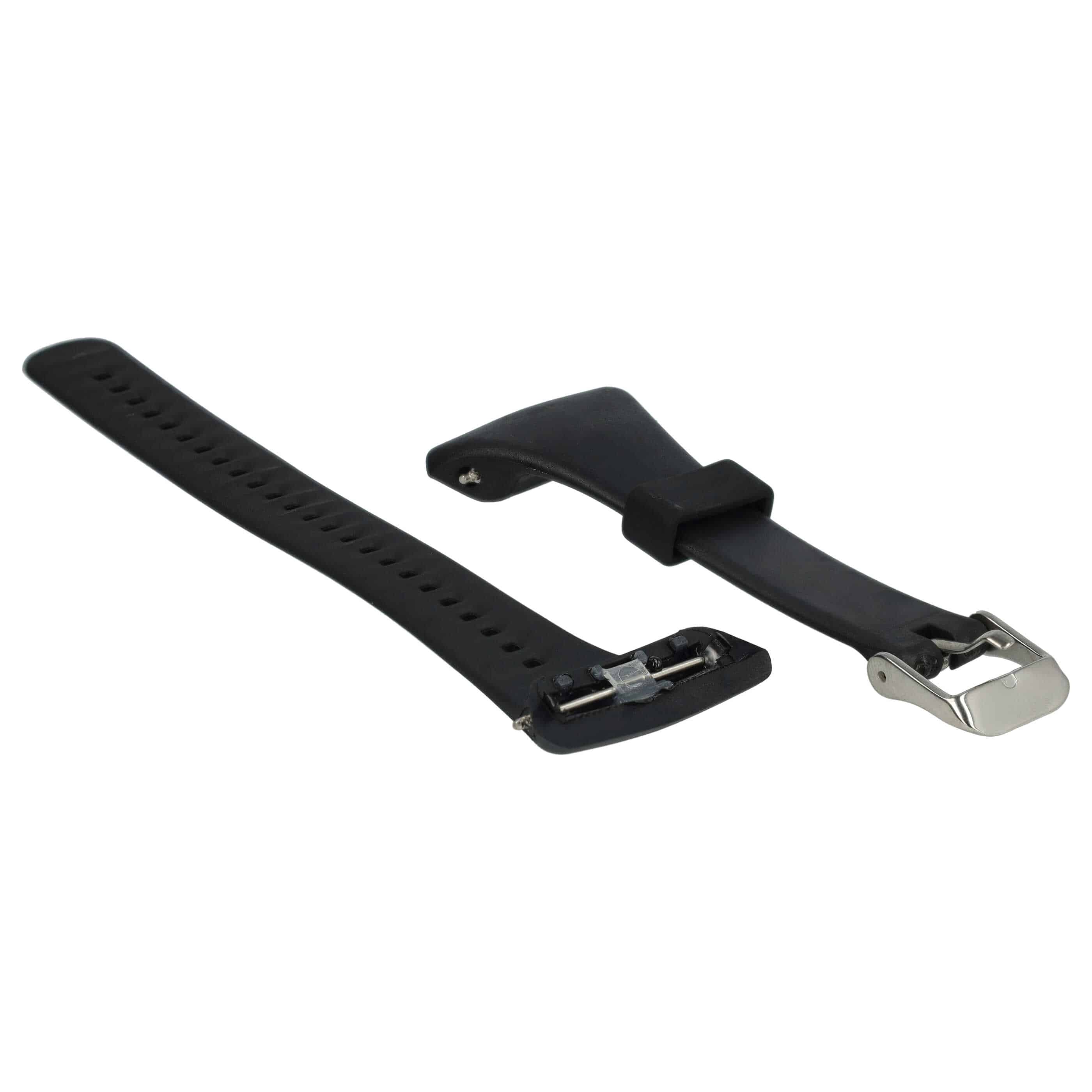 cinturino L per Polar Smartwatch - 11,5cm + 8,5 cm lunghezza, nero