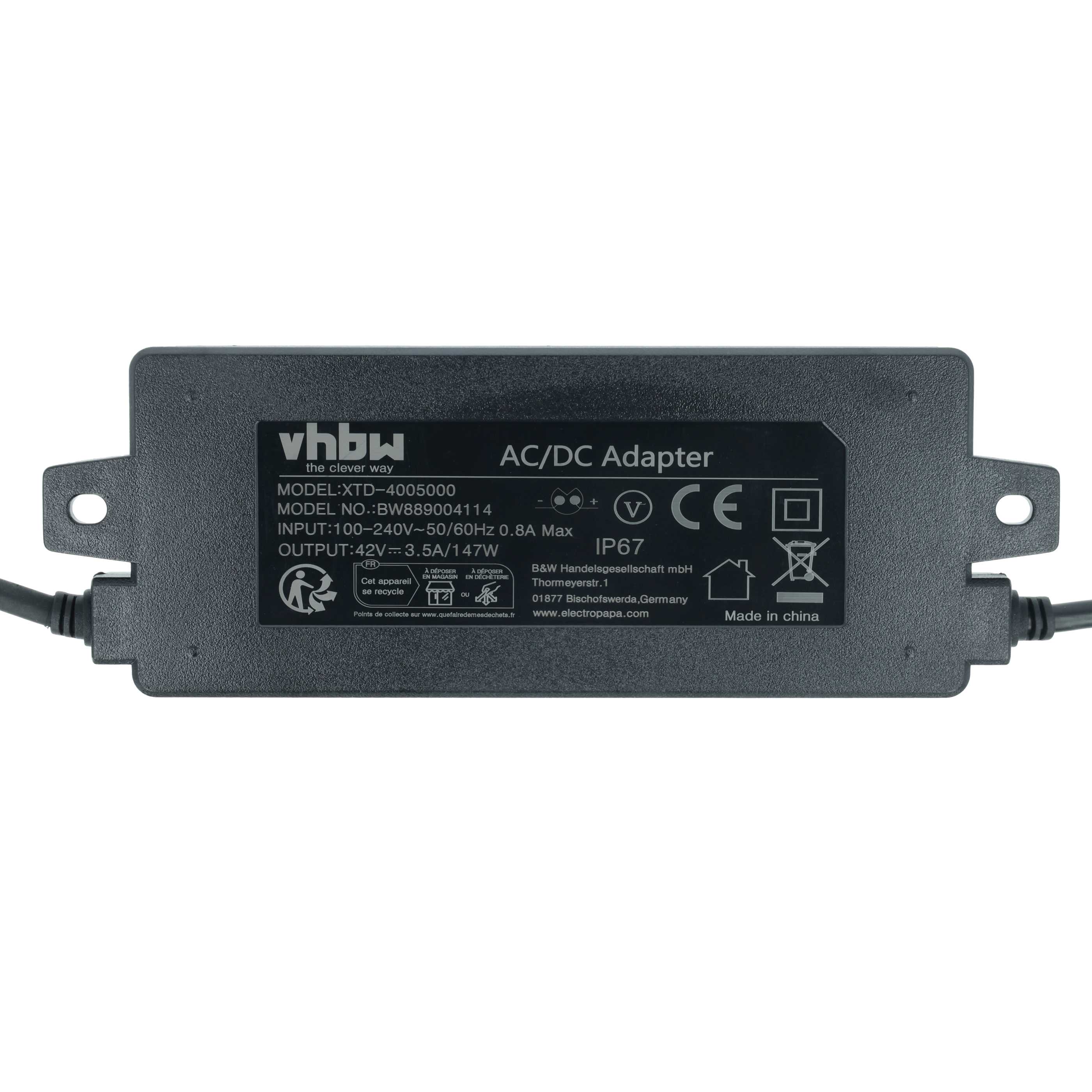 Mains Power Adapter replaces Bosch F016L69116, F 016 L69 170 lawnmower robot Charging Station