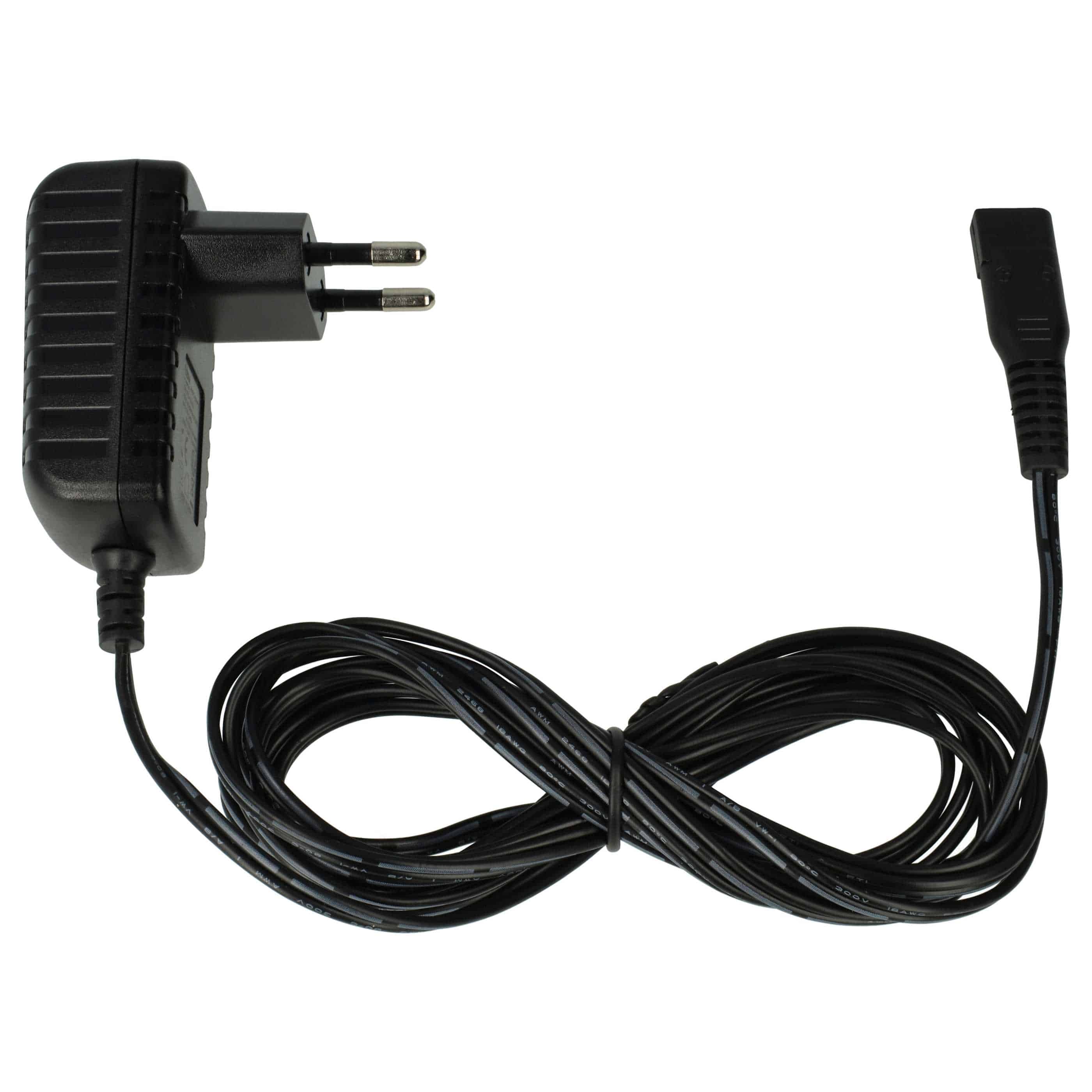 Mains Power Adapter suitable for Tondeo ECO Ceramic, Plus Black Electric Hair Trimmer - 10 cm