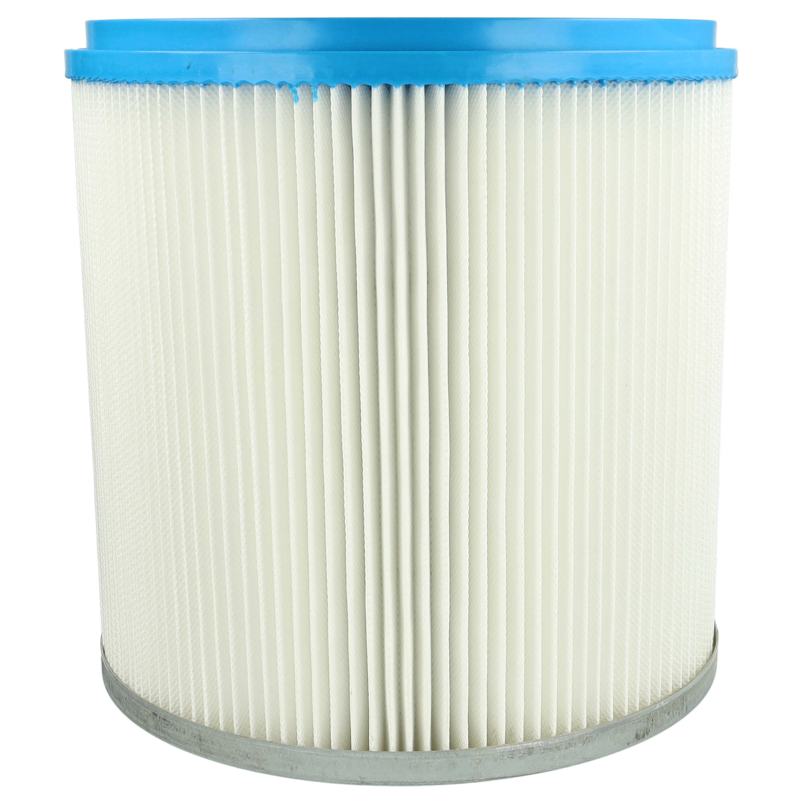 1x cartridge filter replaces Bosch 2607432008 for BoschVacuum Cleaner, white / silver / blue