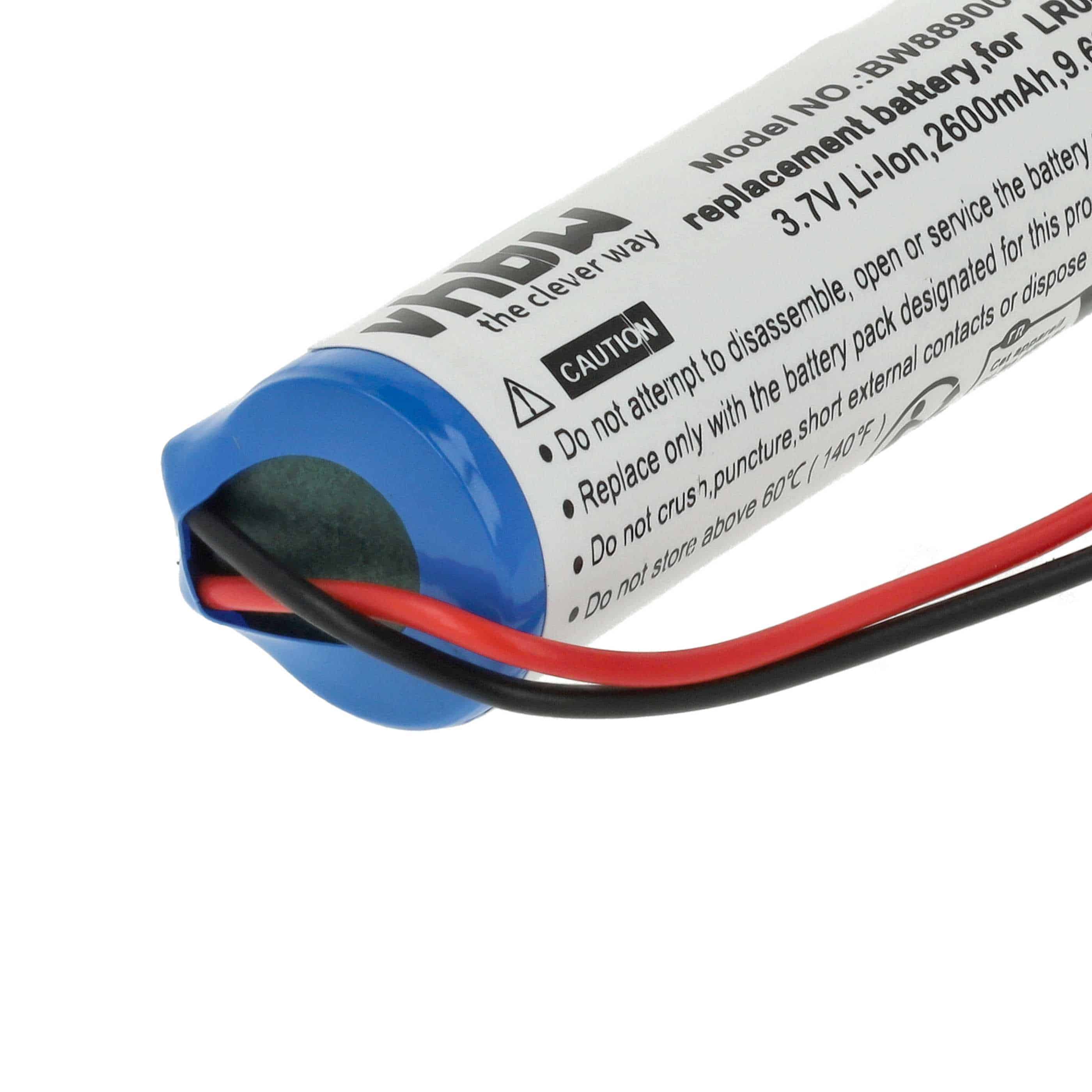 Kfz-Telematik-Steuergerät-Akku als Ersatz für Land Rover LR089861 - 2600mAh 3,7V Li-Ion