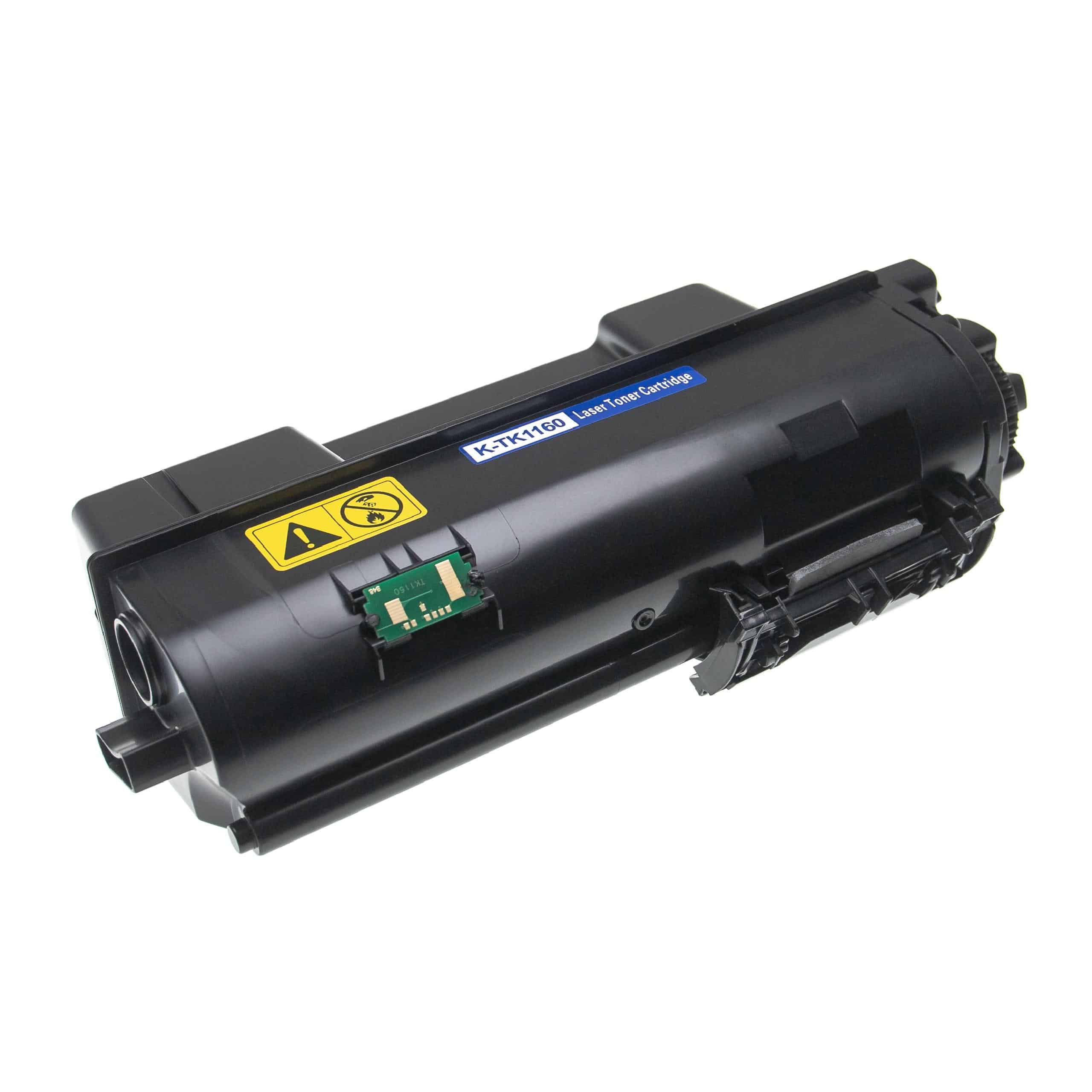 3x Cartouches de toner remplace Kyocera TK-1160 pour imprimante laser Kyocera, noir