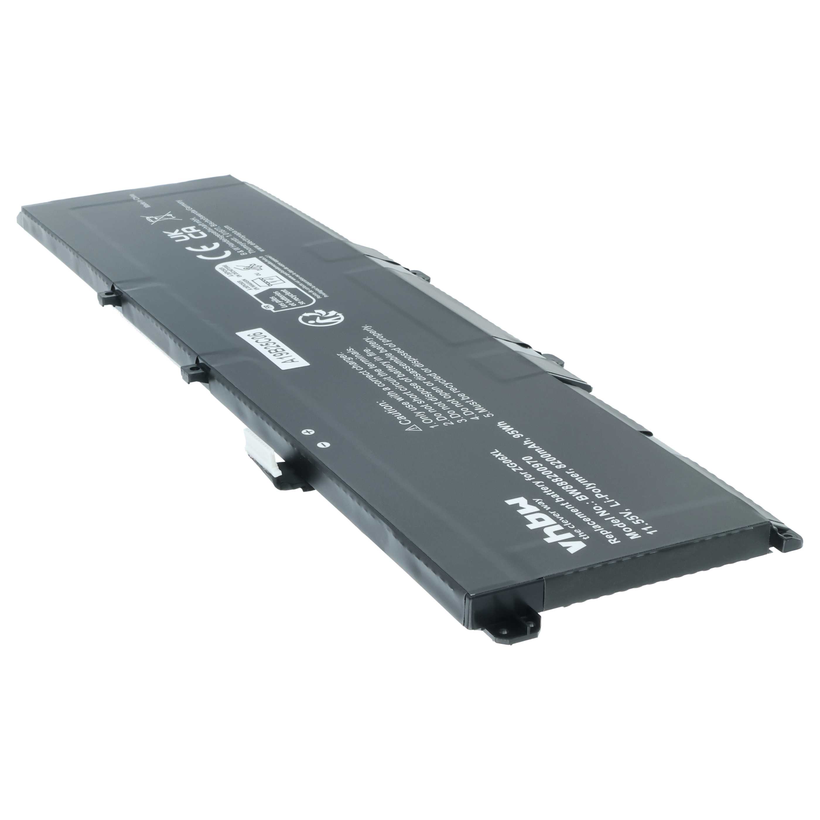 Akumulator do laptopa zamiennik HP L07045-855, HSTNN-1B8H, L07351-1C1 - 8200 mAh 11,55 V Li-Ion, czarny
