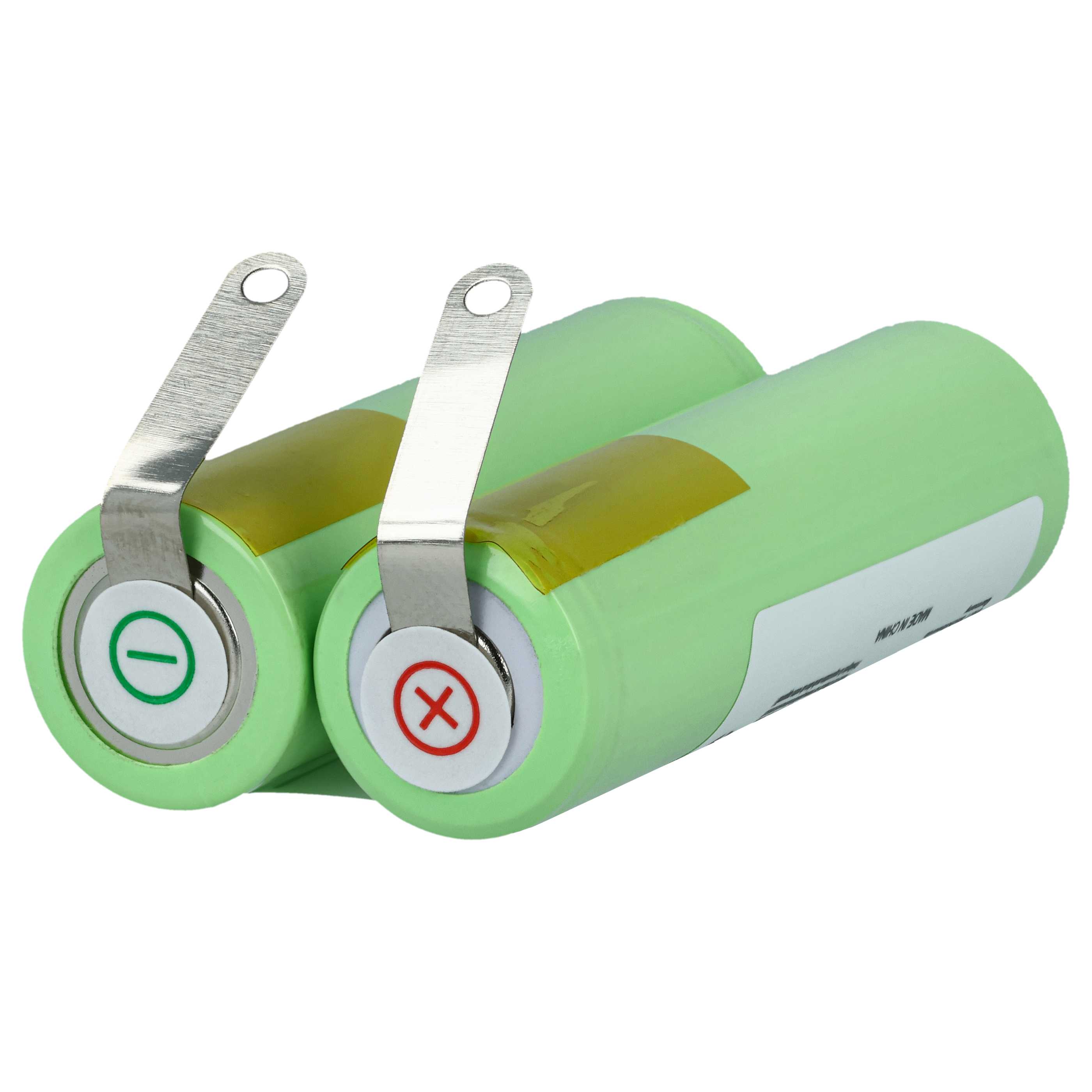 Electric Razor Battery Replacement for 138-10673, 138-10334, 4822-138-10334, 138-10727 - 2000 mAh 2.4 V NiMH