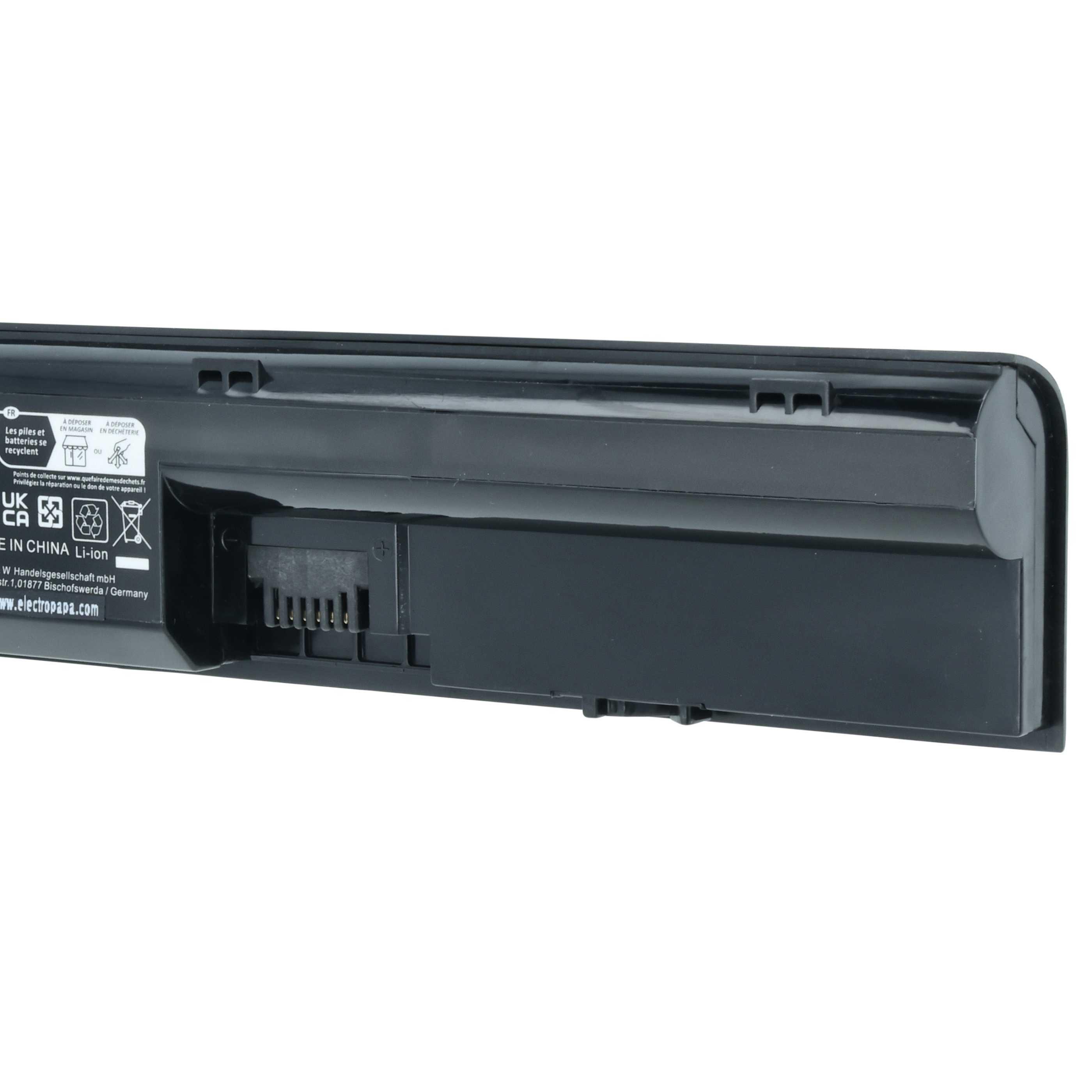 Akumulator do laptopa zamiennik HP 707616-851, 707616-141, 3ICR19/65-3 - 5200 mAh 10,8 V LiPo, czarny