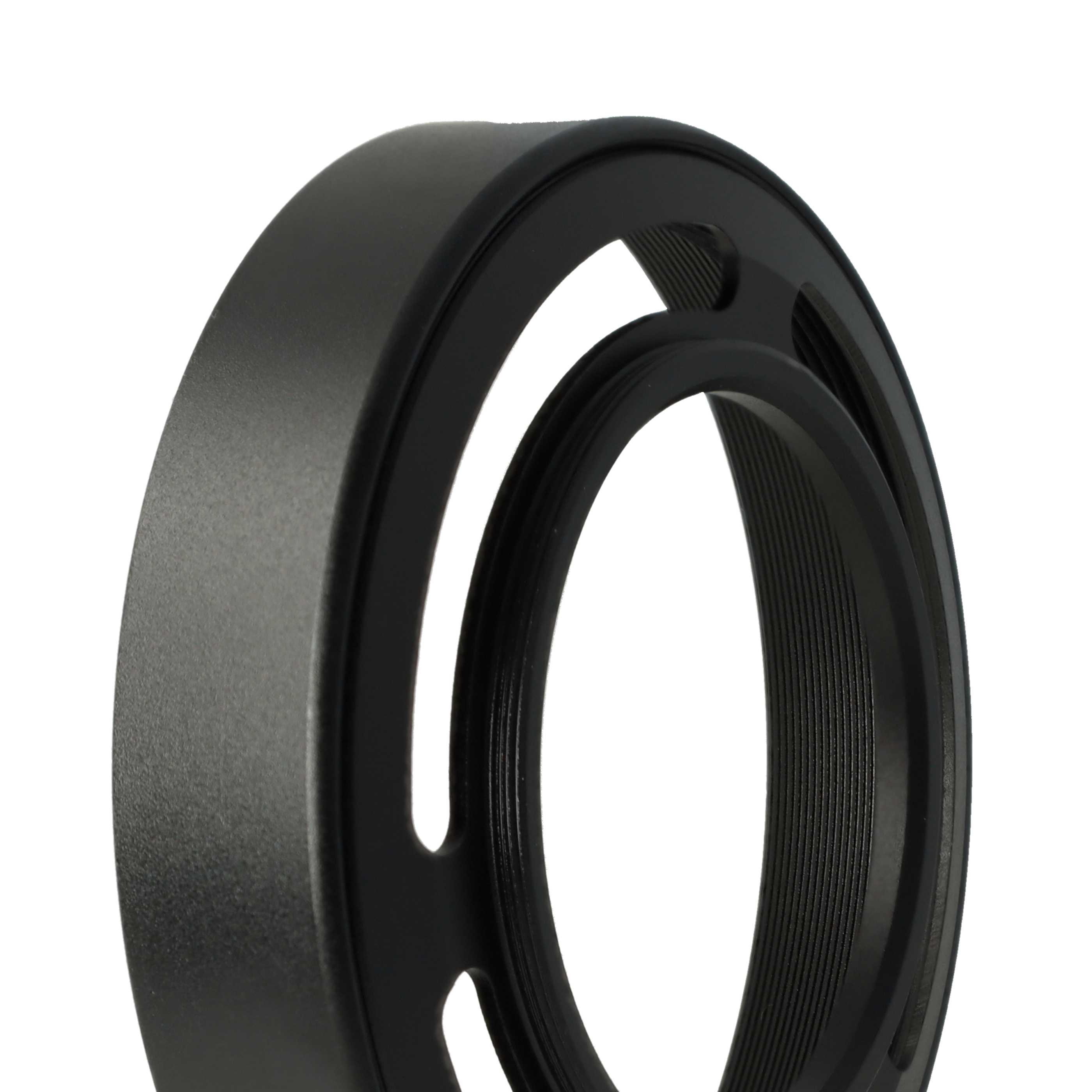 Lens Hood replaces Fuji Fujifilm LH-X10 for Fujifilm Lens with 52 mm Diameter, metal, black