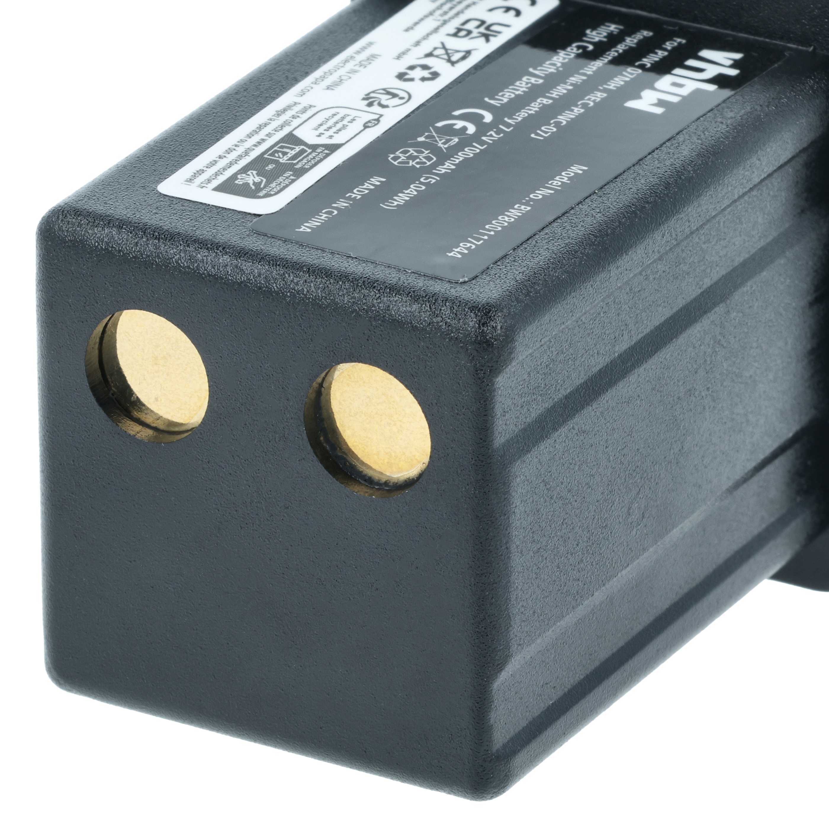 Batteria per telecomando remote controller sostituisce Elca PINC 07MH, PINC-07MH - 700mAh 7,2V NiMH